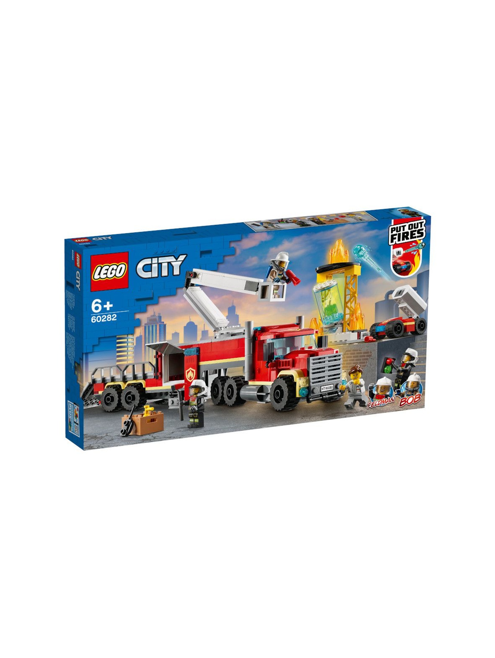 LEGO City - Strażacka jednostka dowodzenia - 380 el