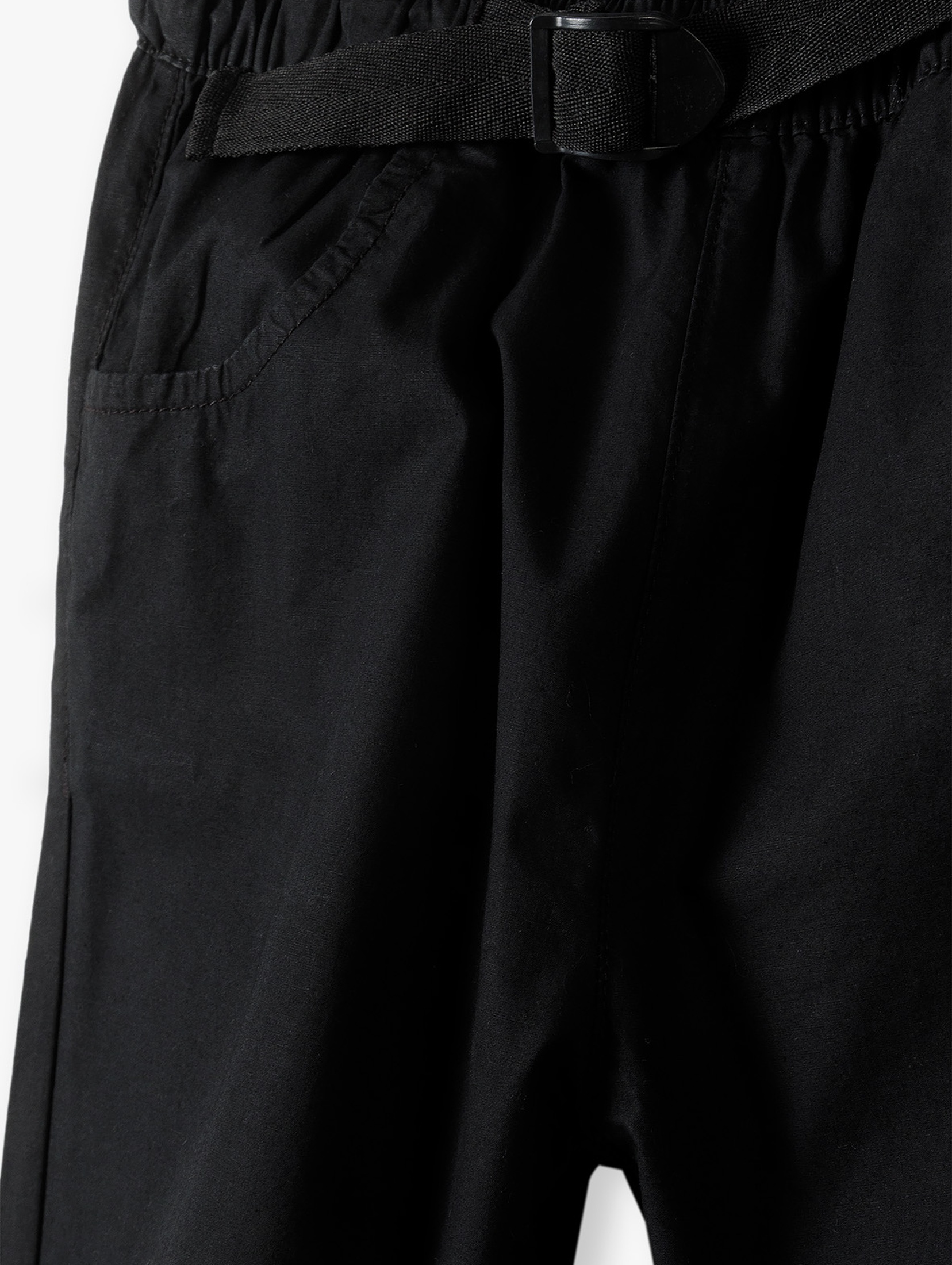 Czarne spodnie chłopięce - bojówki - Lincoln&Sharks