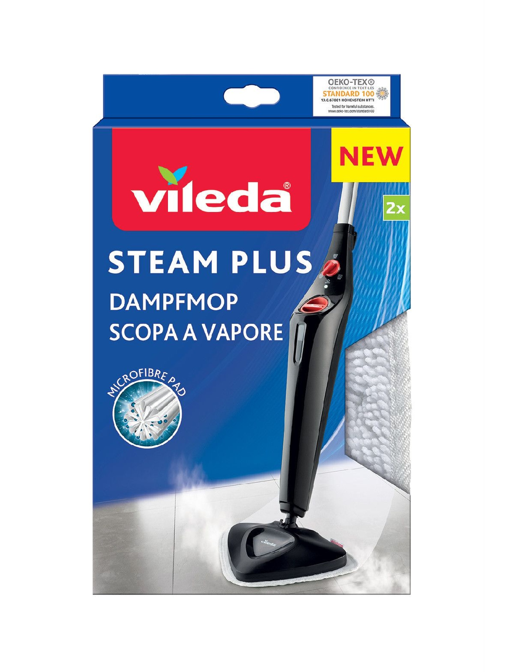 Wkład do mopa parowego Vileda Steam Plus 2-pak