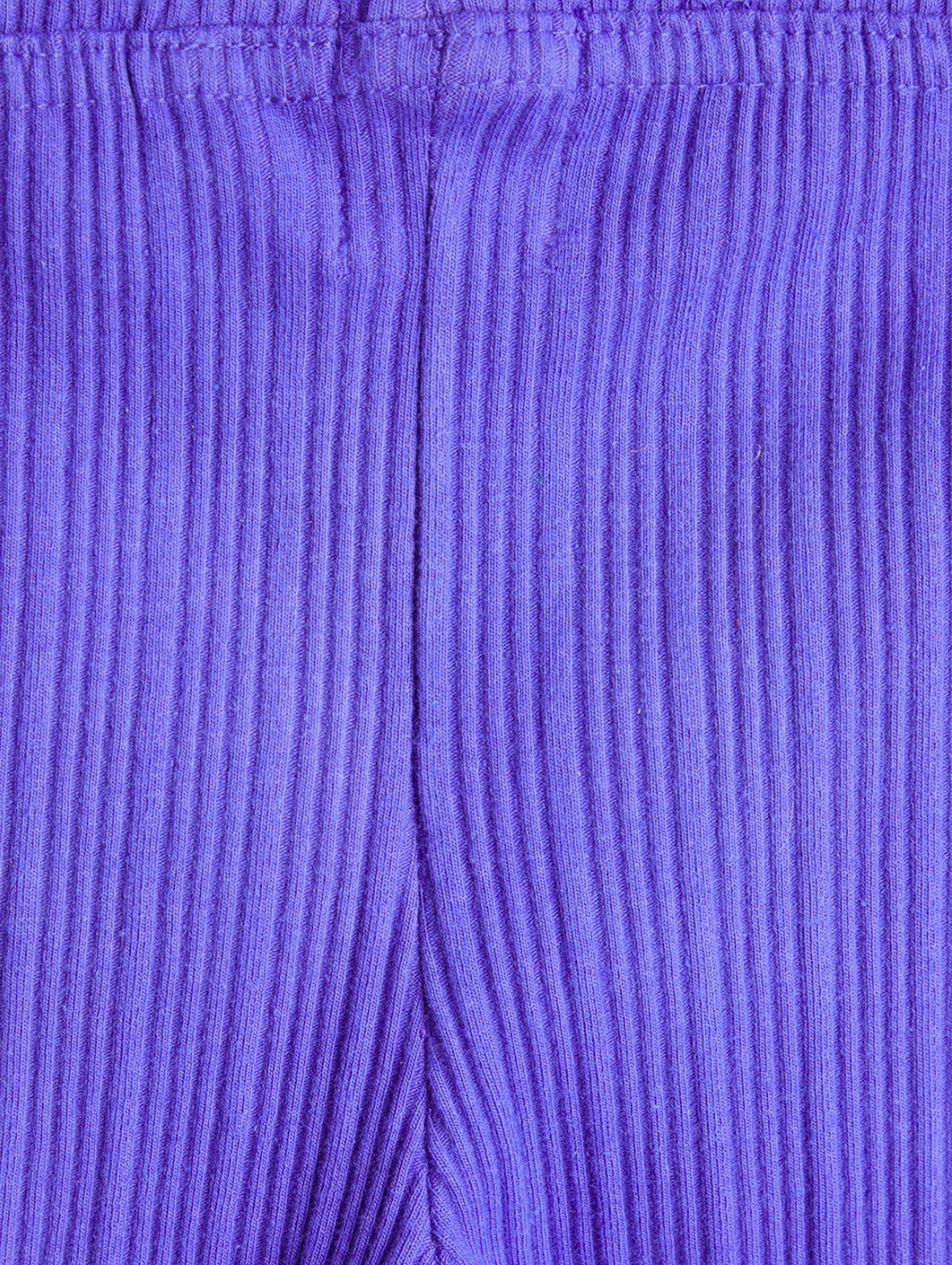 Spodnie flare - fioletowe w prążki - Limited Edition