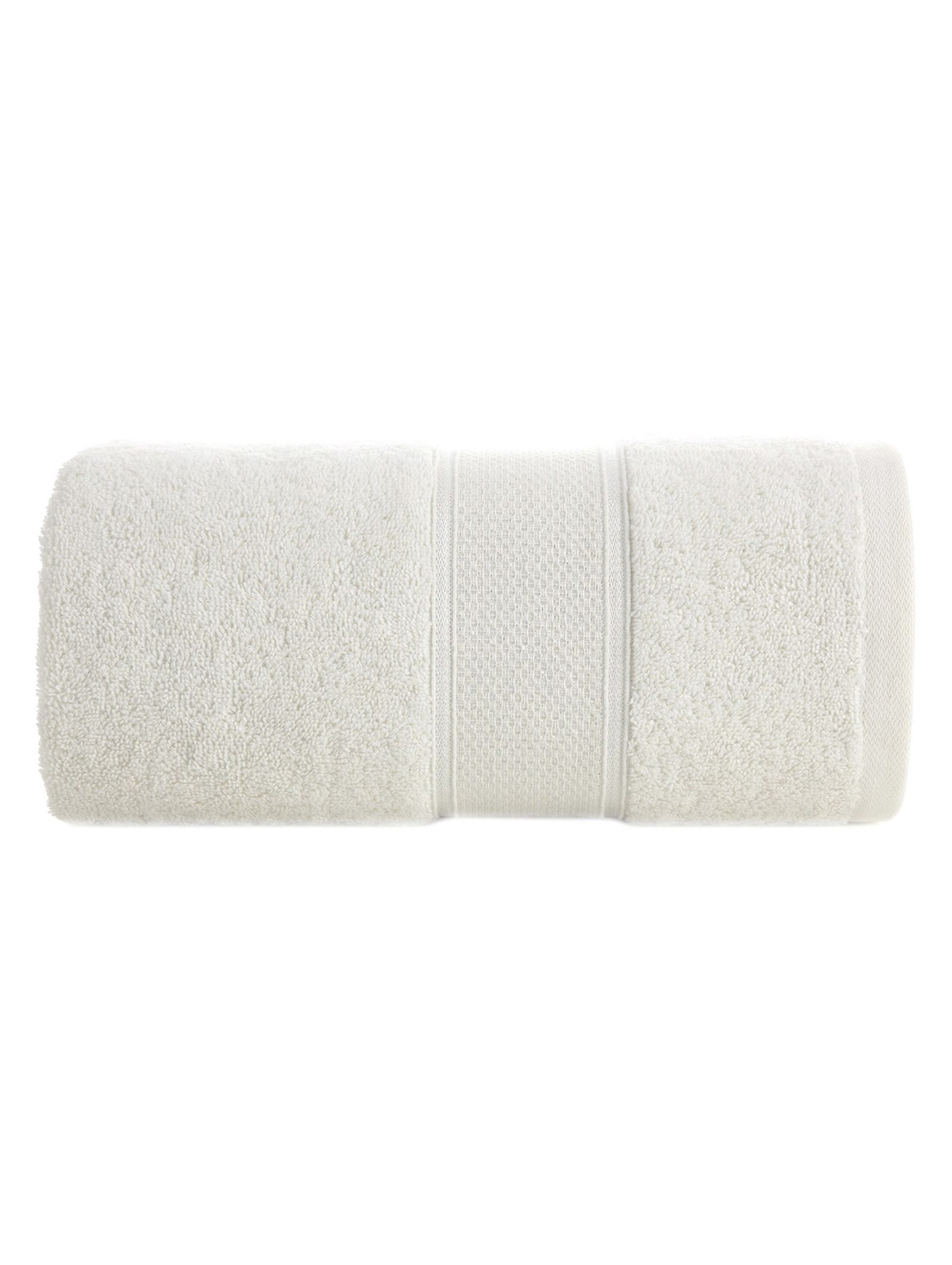 Ręcznik kąpielowy LIANA z bawełny 70x140 cm kremowy