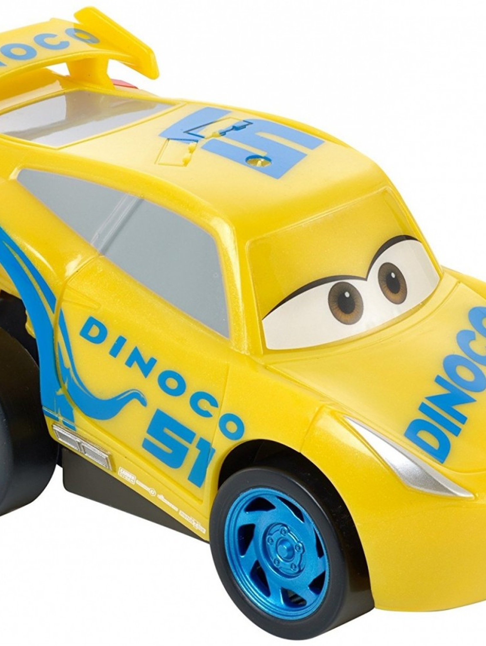 Mattel CARS 3 Naciśnij i Jedź Dinoco Cruz Ramirez