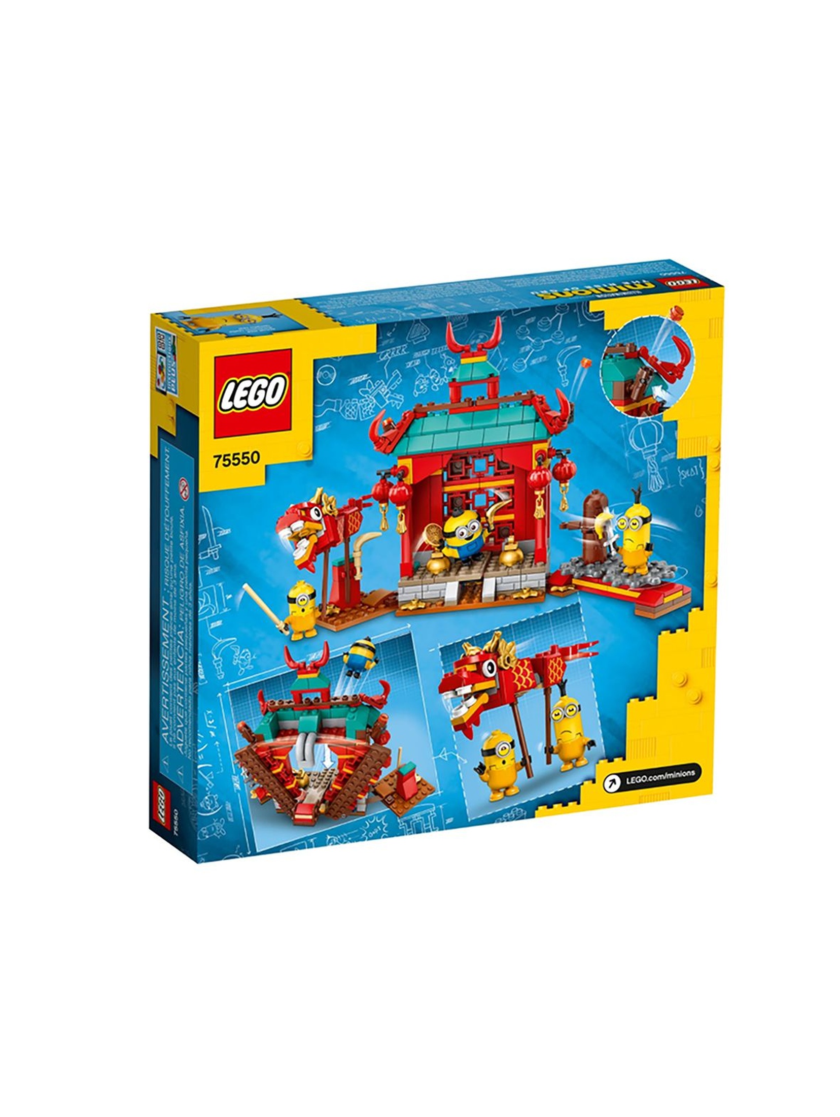 LEGO® Minions 75550 Minionki i walka kung-fu wiek 6+