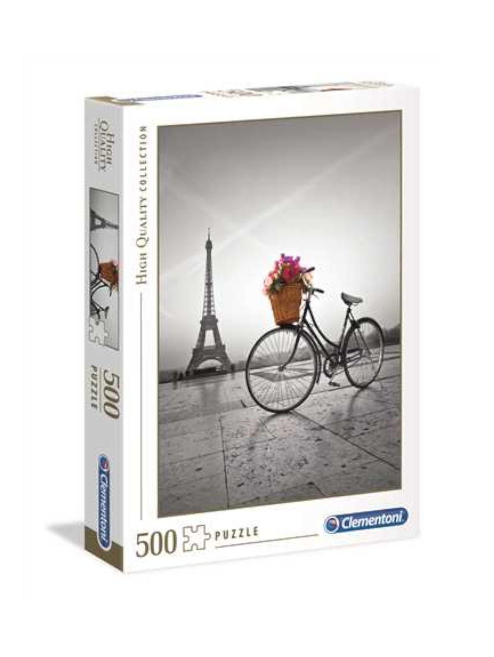 Puzzle 500 HQ Romantyczna promenada w Paryżu 35014