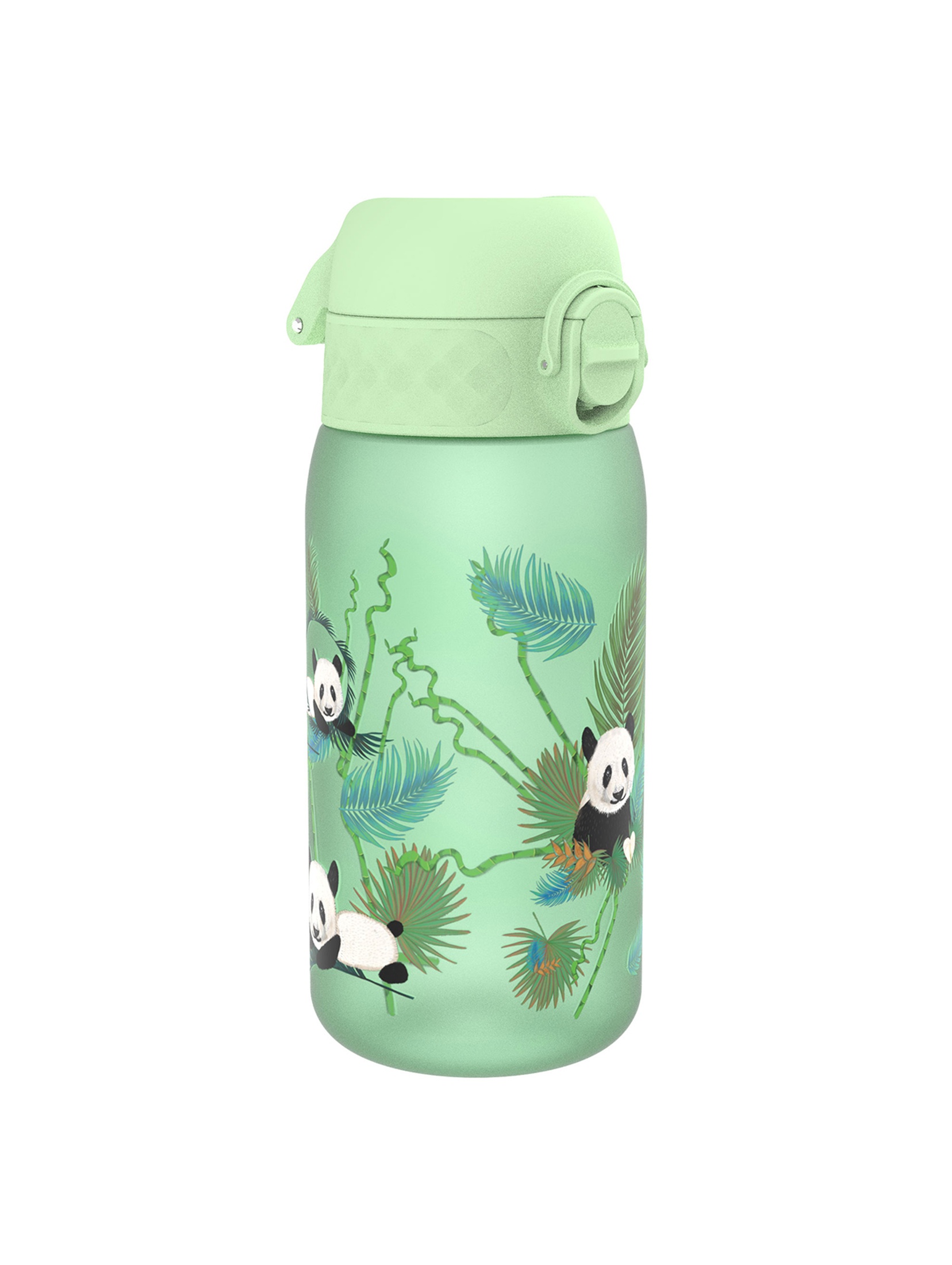 Butelka na wodę ION8 BPA Free Pandas 350ml - zielona