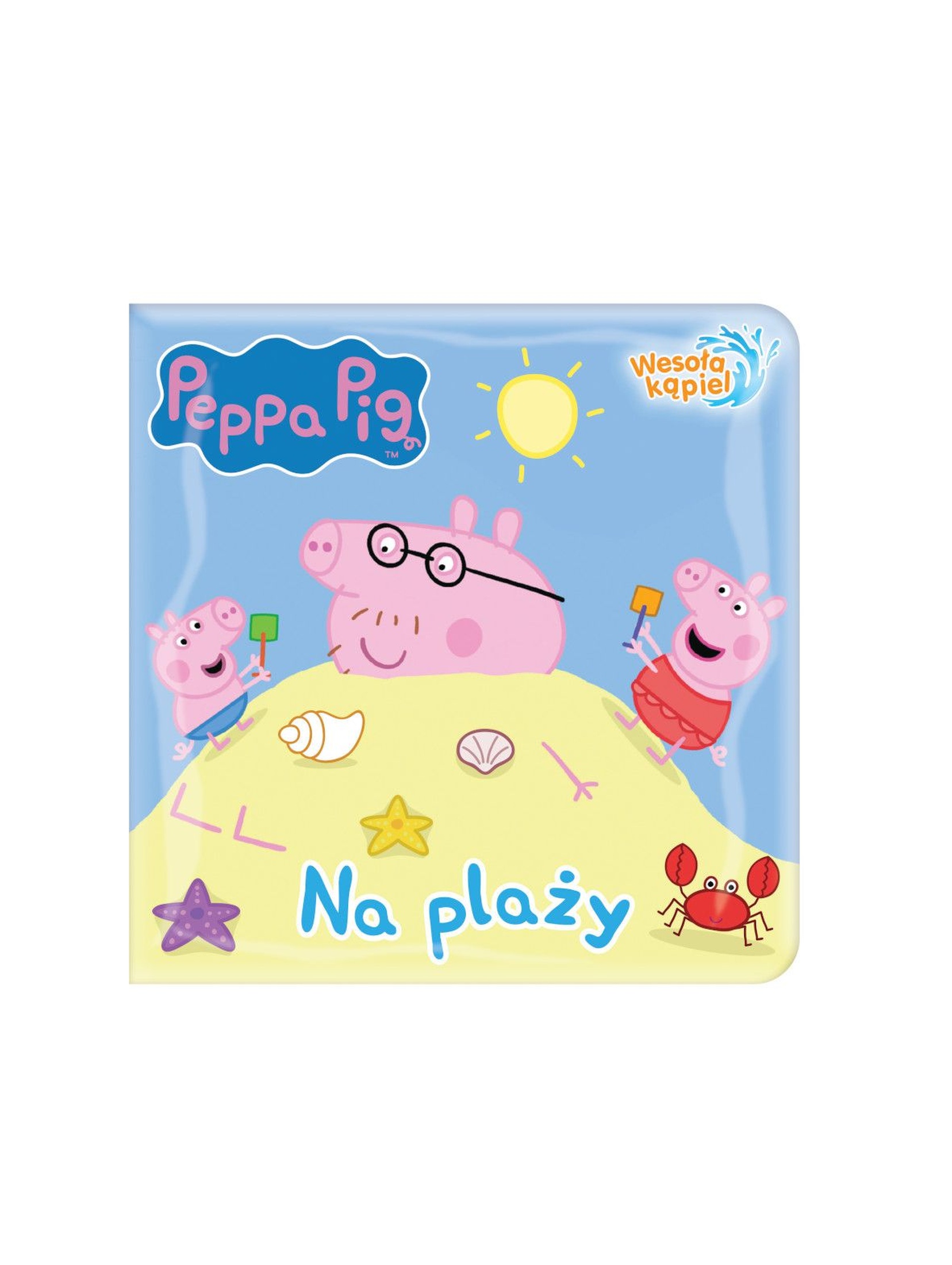 Peppa Pig. Wesoła kąpiel. Na plaży