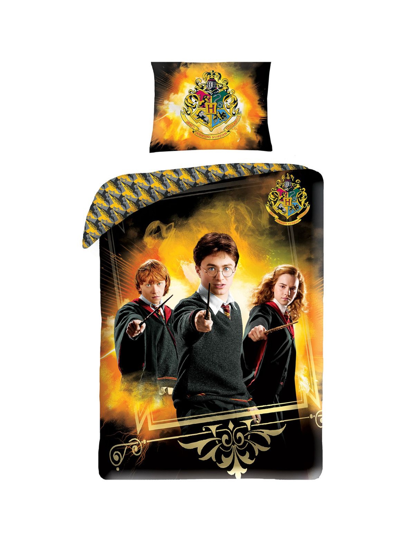 Bawełniana pościel dziecięca Harry Potter 140 x 200 cm+70 x 90 cm