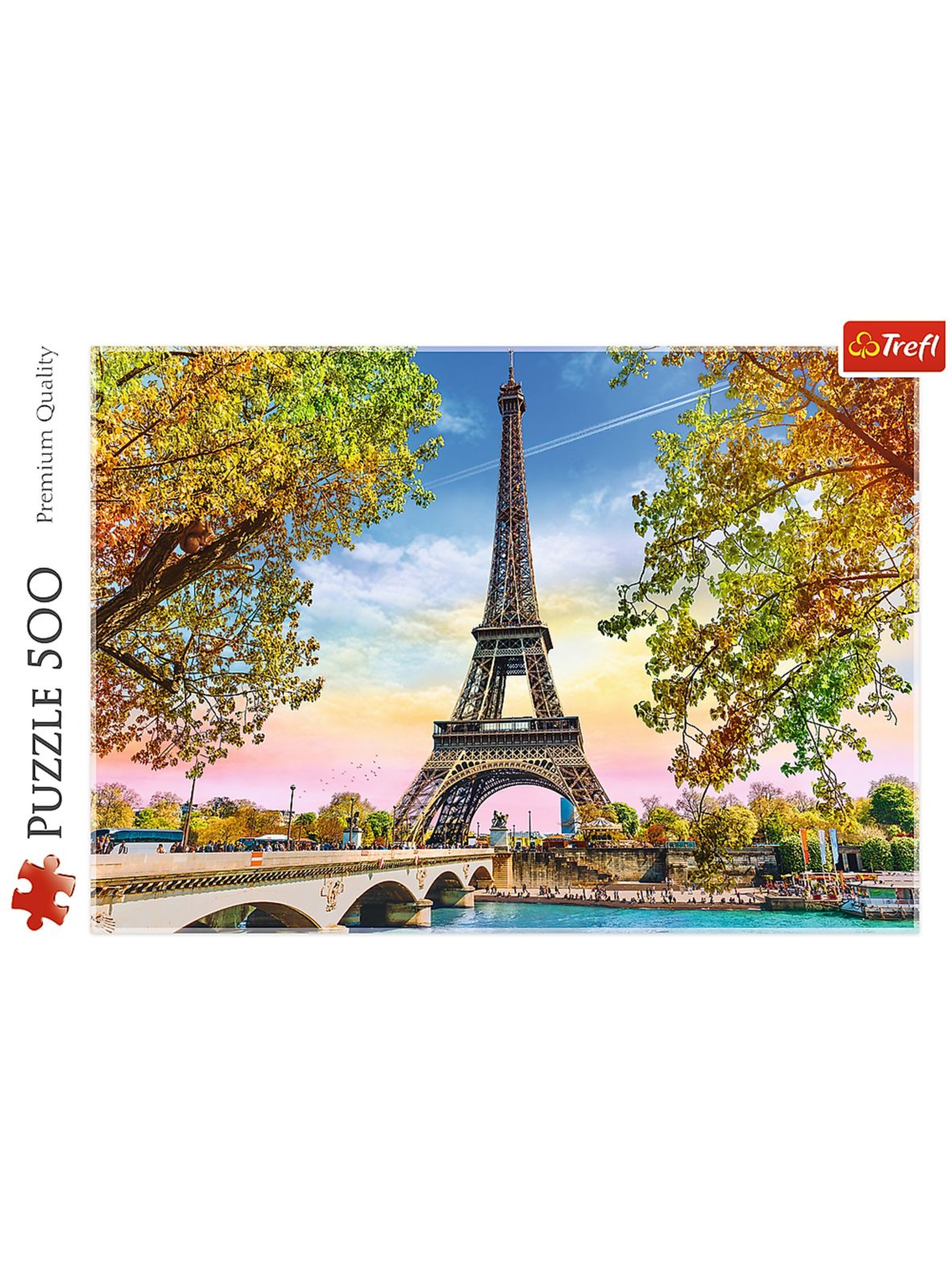Puzzle Romantyczny Paryż - 500 elementów