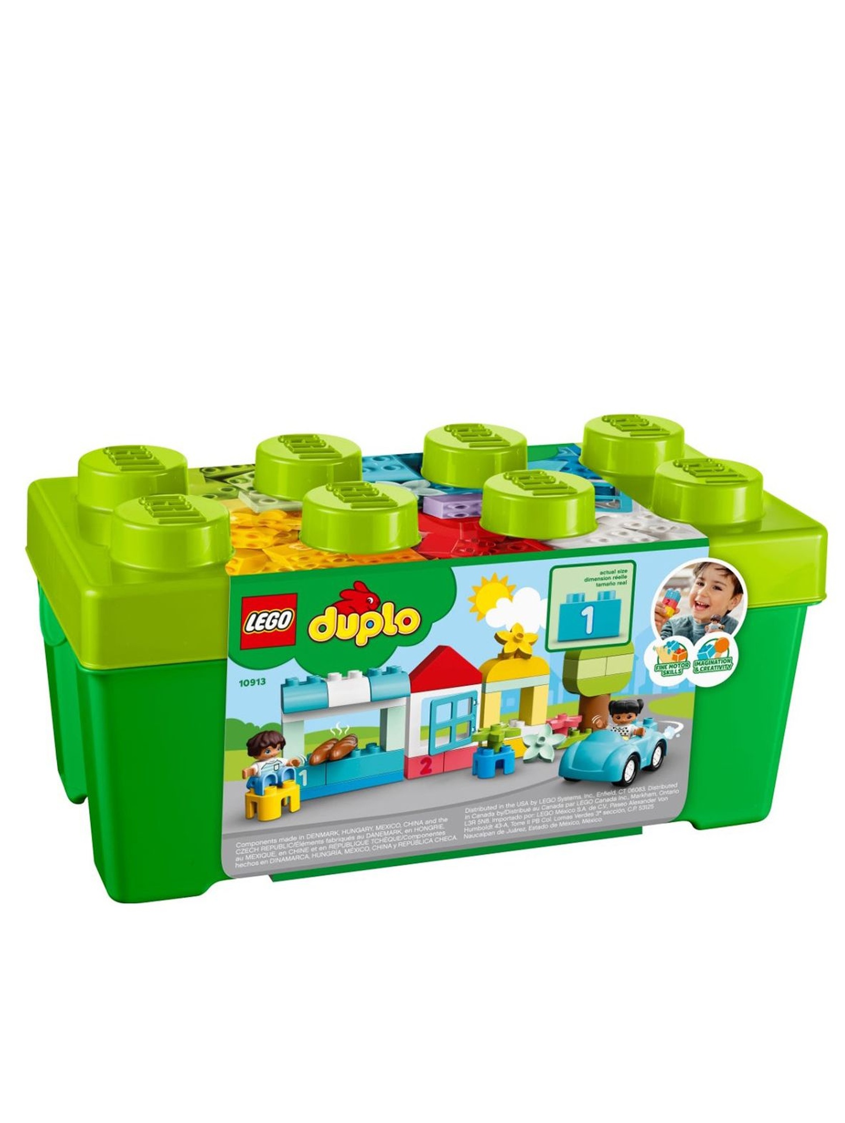 Lego Duplo - Pudełko z klockami - 65 elementów wiek 18msc+