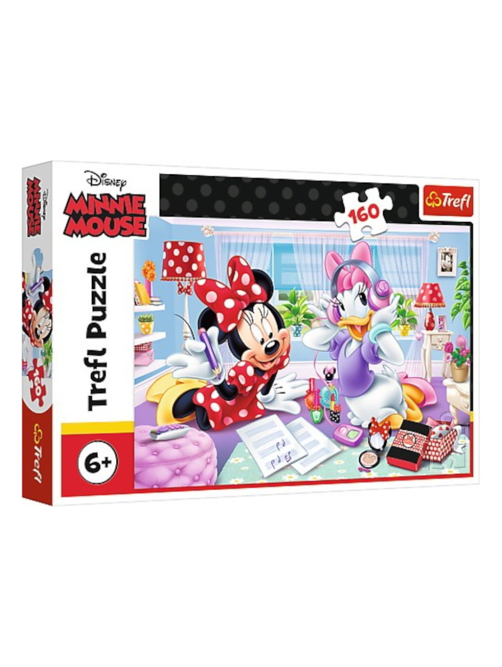 Puzzle 160 elementów - Disney Minnie Dzień z przyjaciółmi