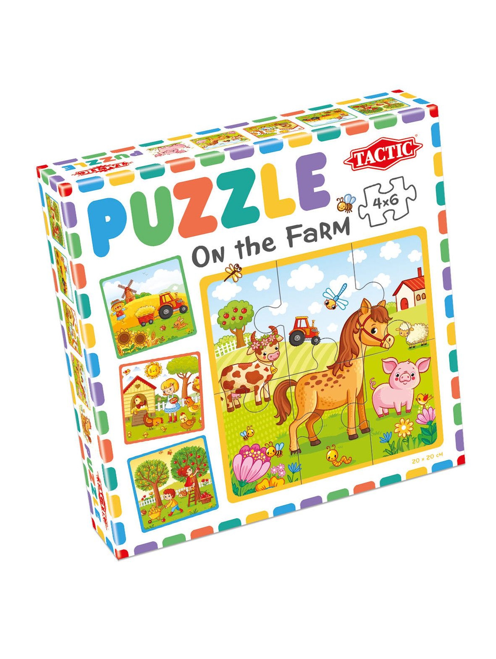 Moje pierwsze puzzle: Farma wiek 3+