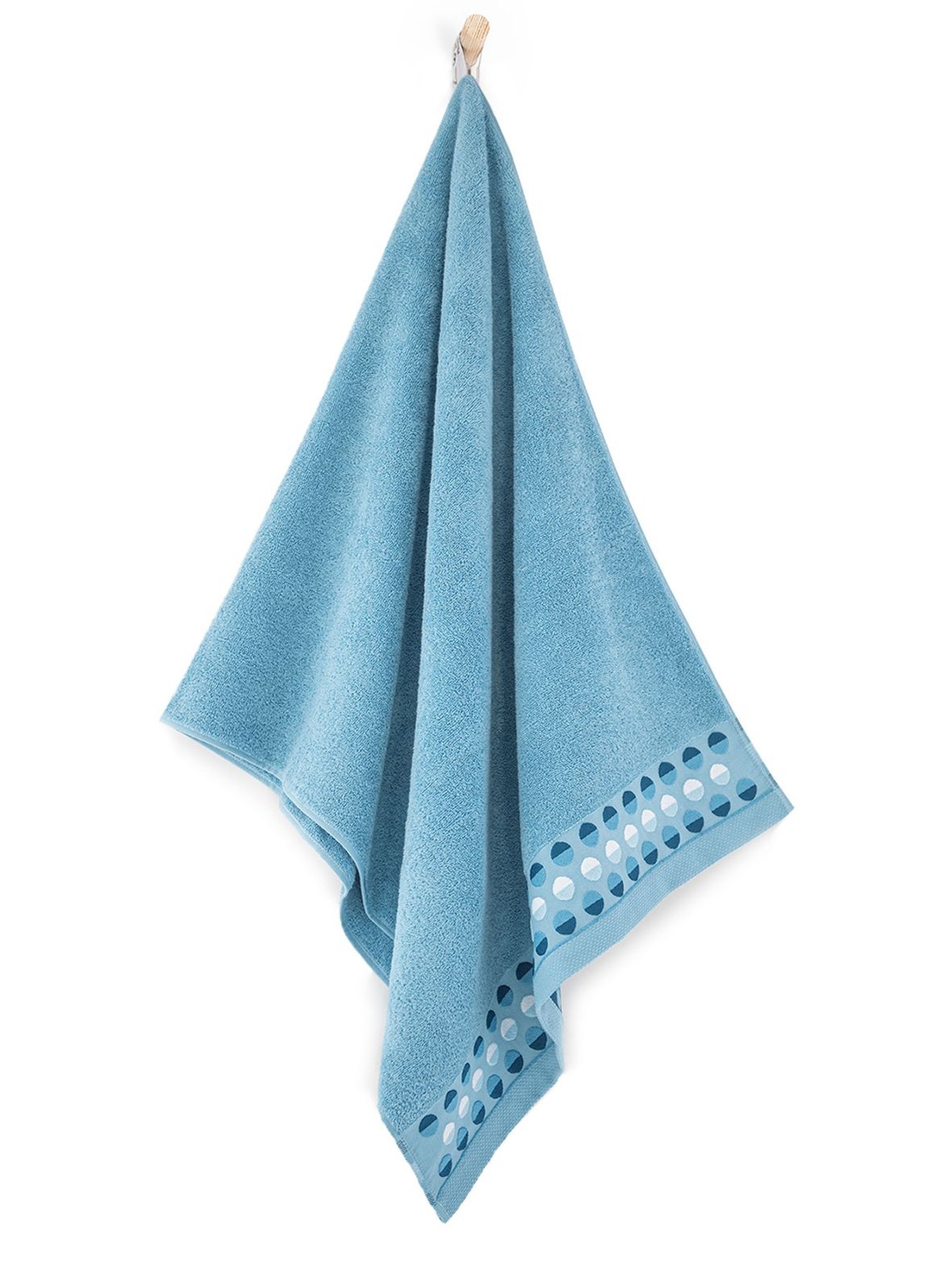 Ręcznik z bawełny egipskiej Zen bałtyk 50x90cm