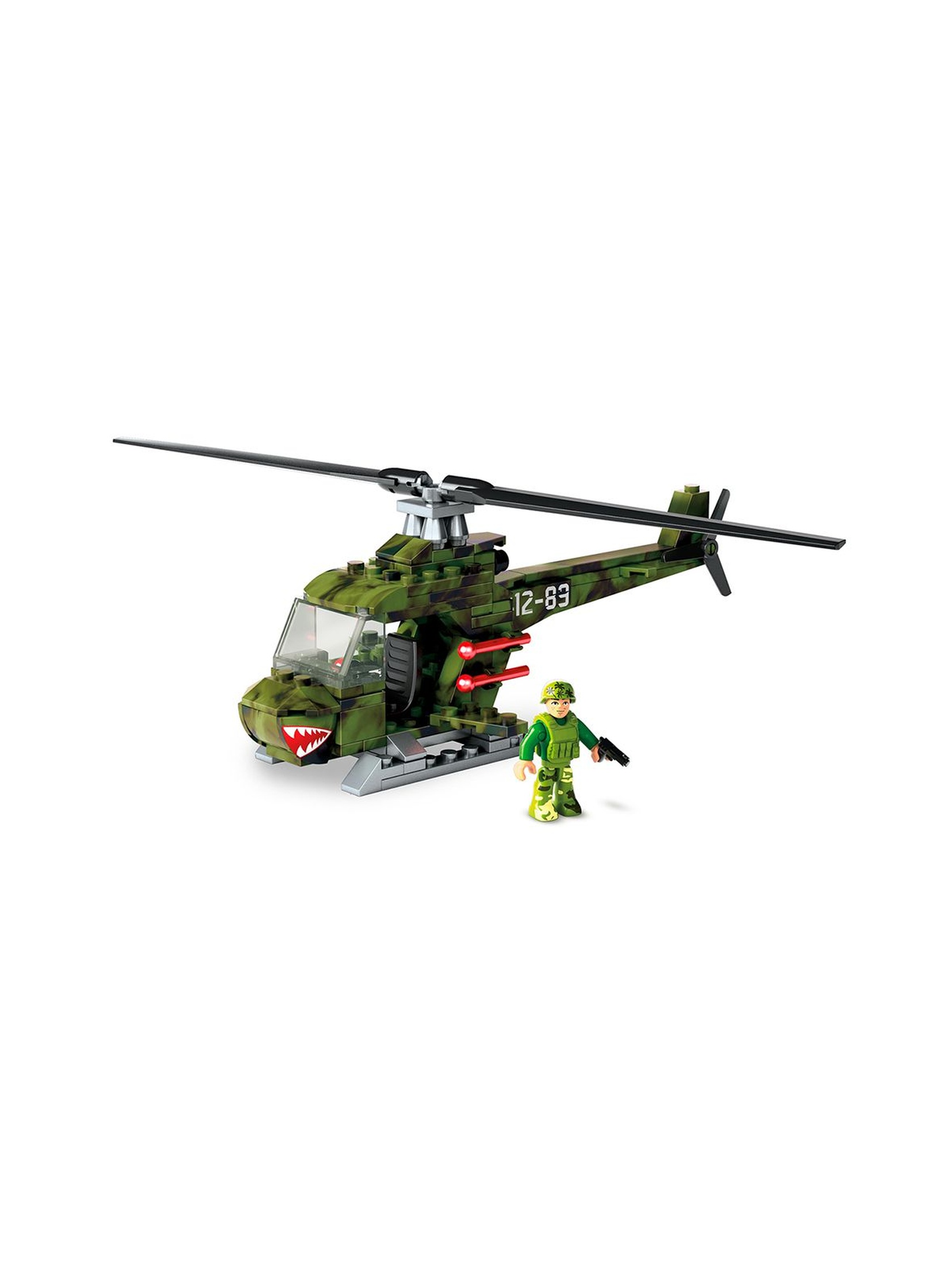 Mega Construx Helikopter ratunkowy + figurka wiek 6+