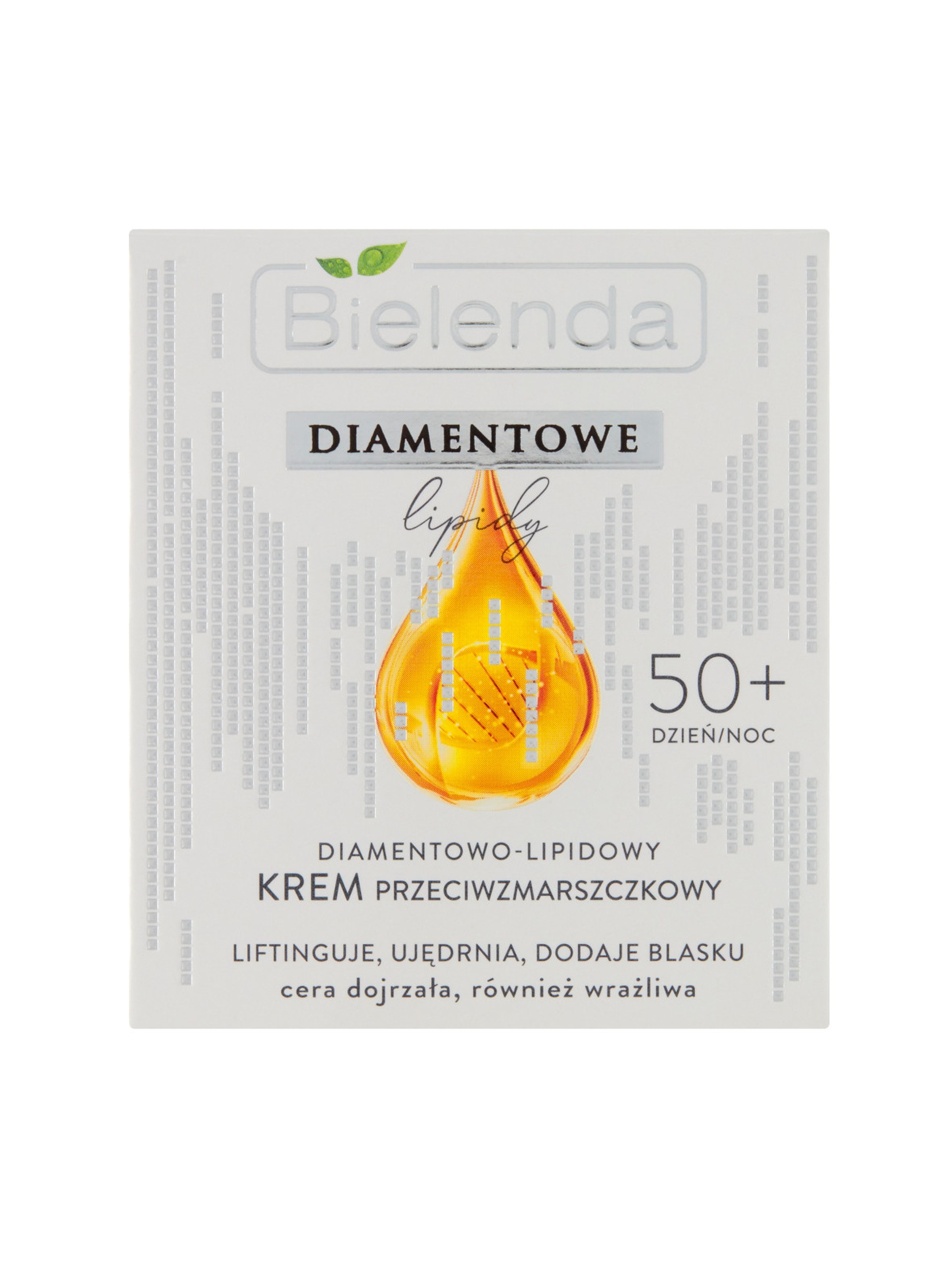 Bielenda DIAMENTOWE LIPIDY Diamentowo – lipidowy krem przeciwzmarszczkowy 50+ dzień/ noc 50 ml