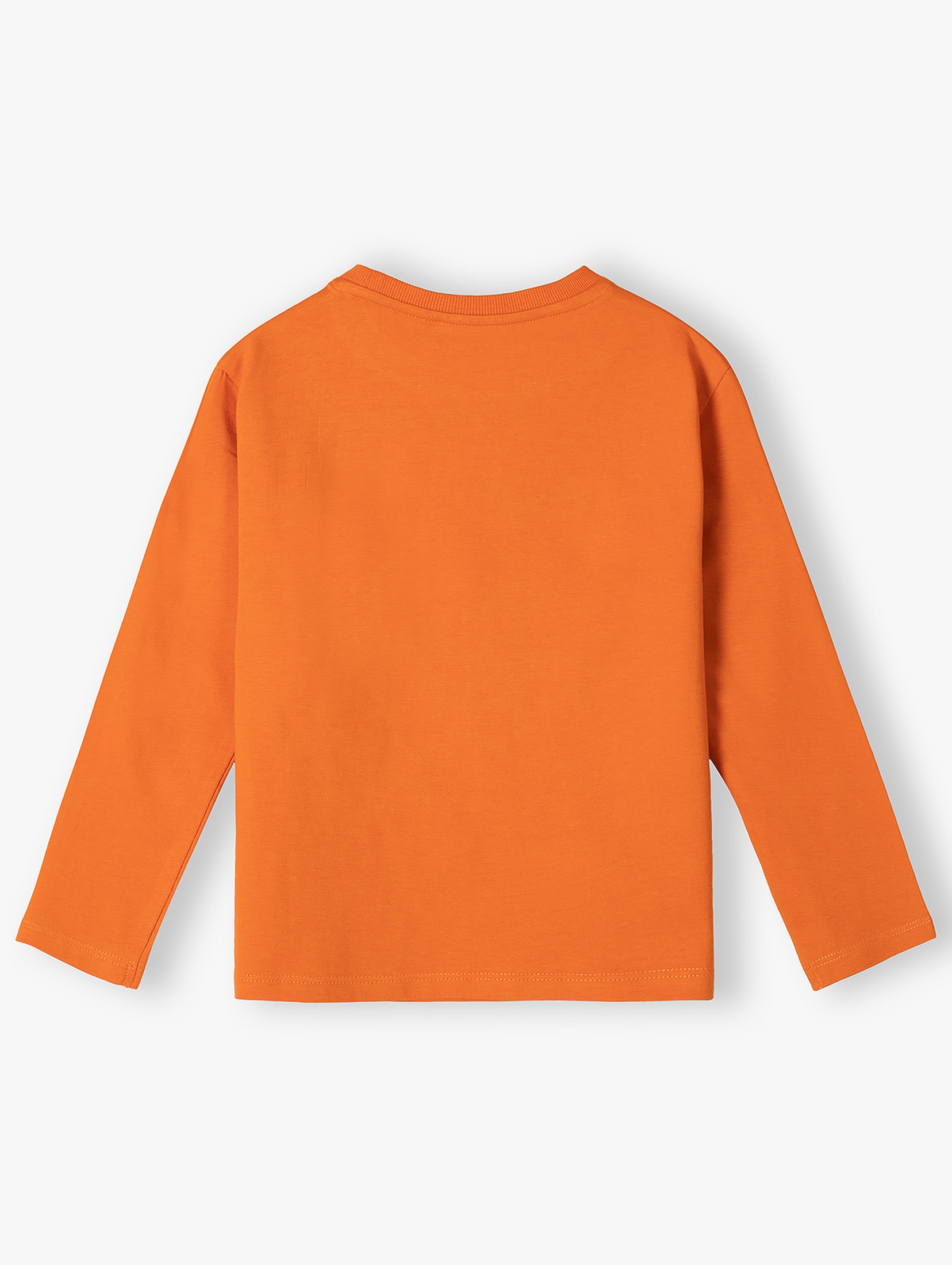 Bluzka bawełniana Halloween - pomarańczowa
