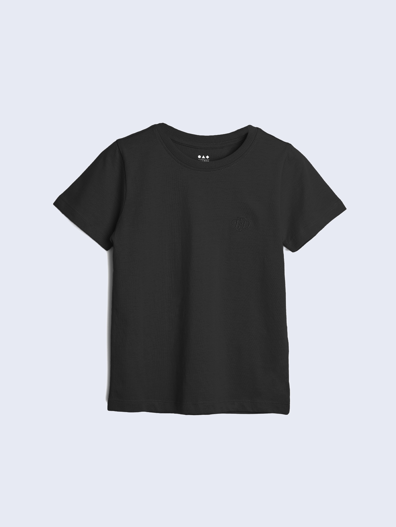 Czarny t-shirt z miękkiej dzianiny - unisex - Limited Edition