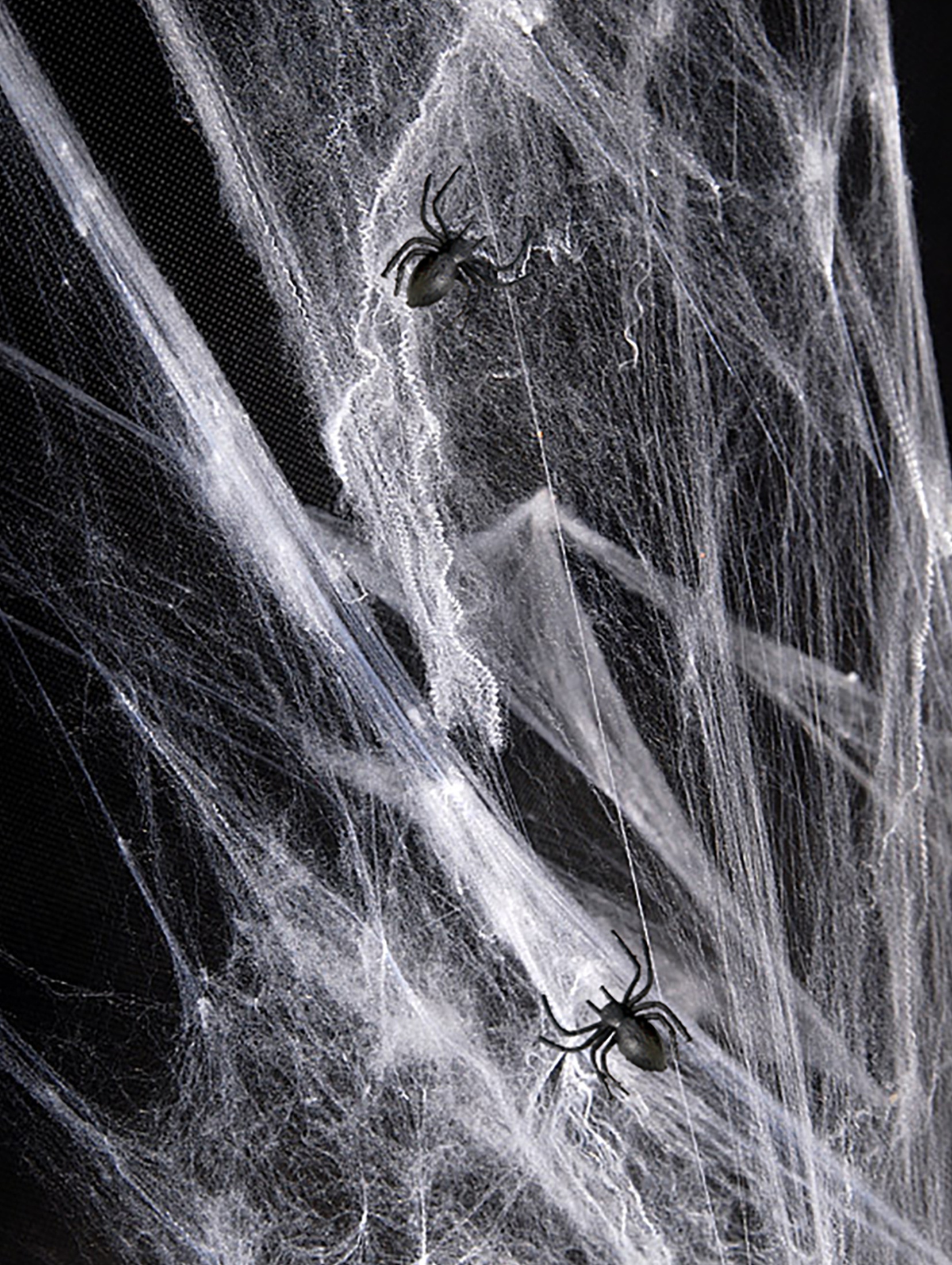 Sztuczna pajęczyna Halloween biała
