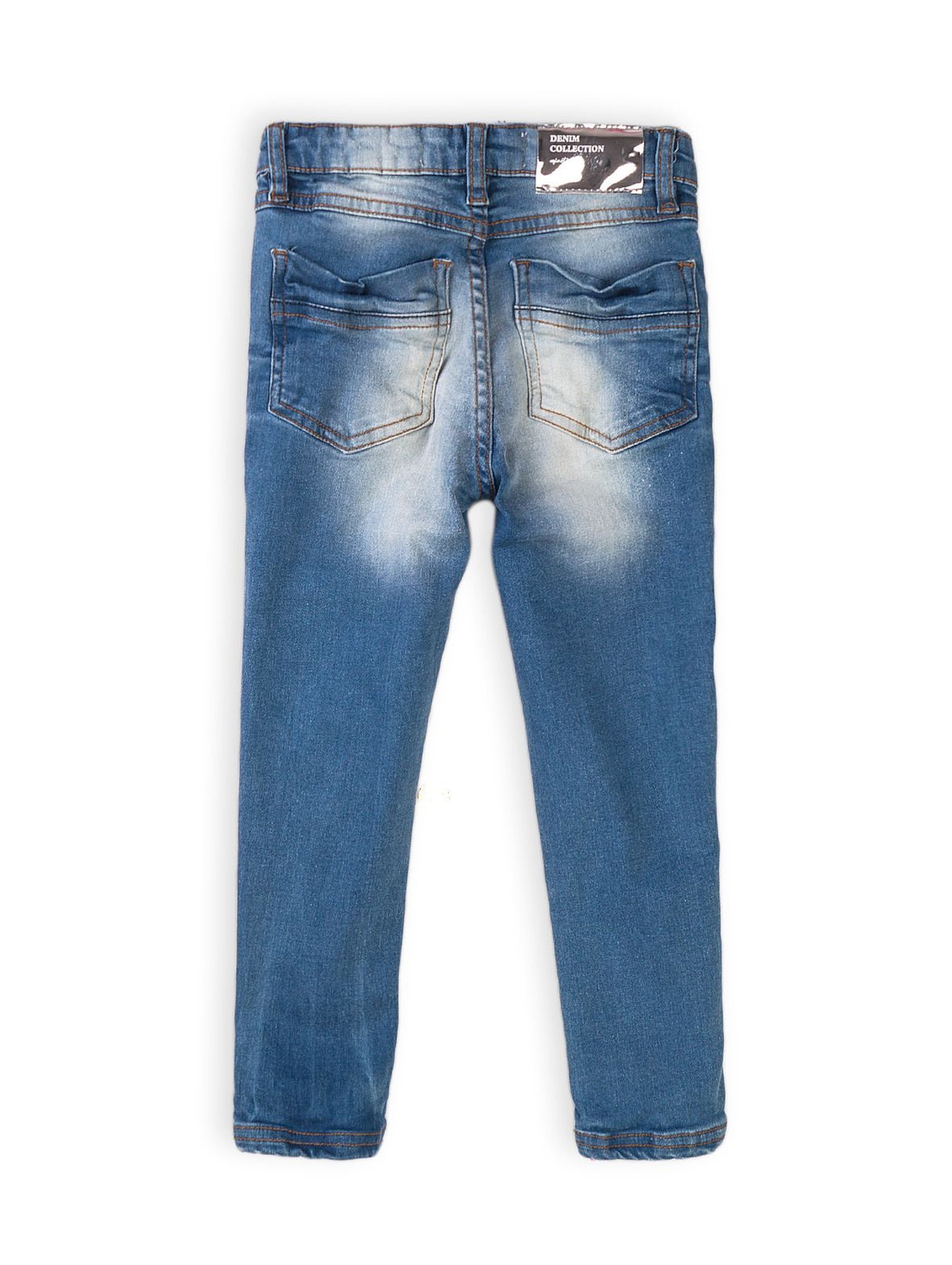 Spodnie dziewczęce jeansowe niebieskie- denim collection