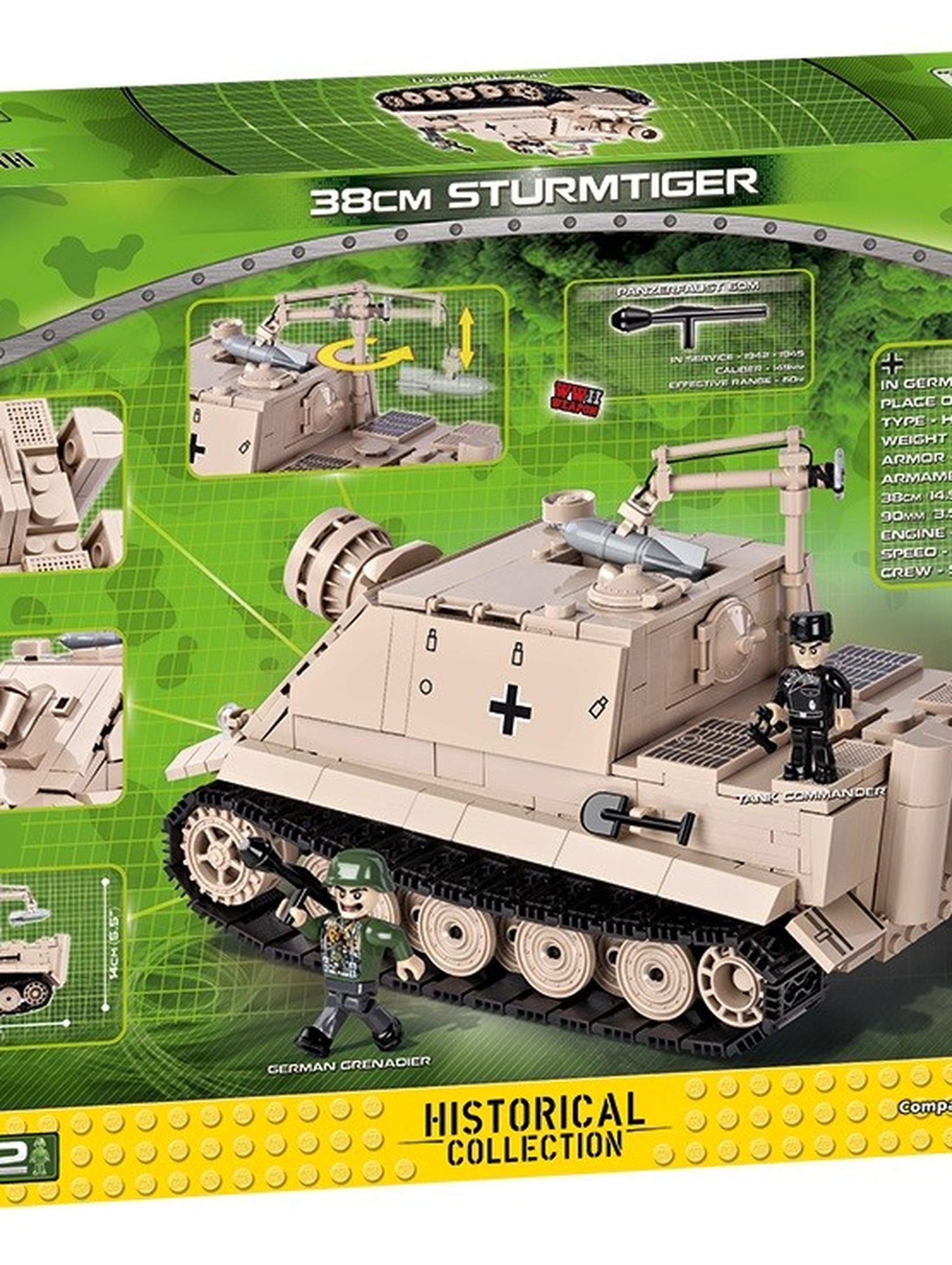 Small Army 535 elem 38cm  Sturmtiger