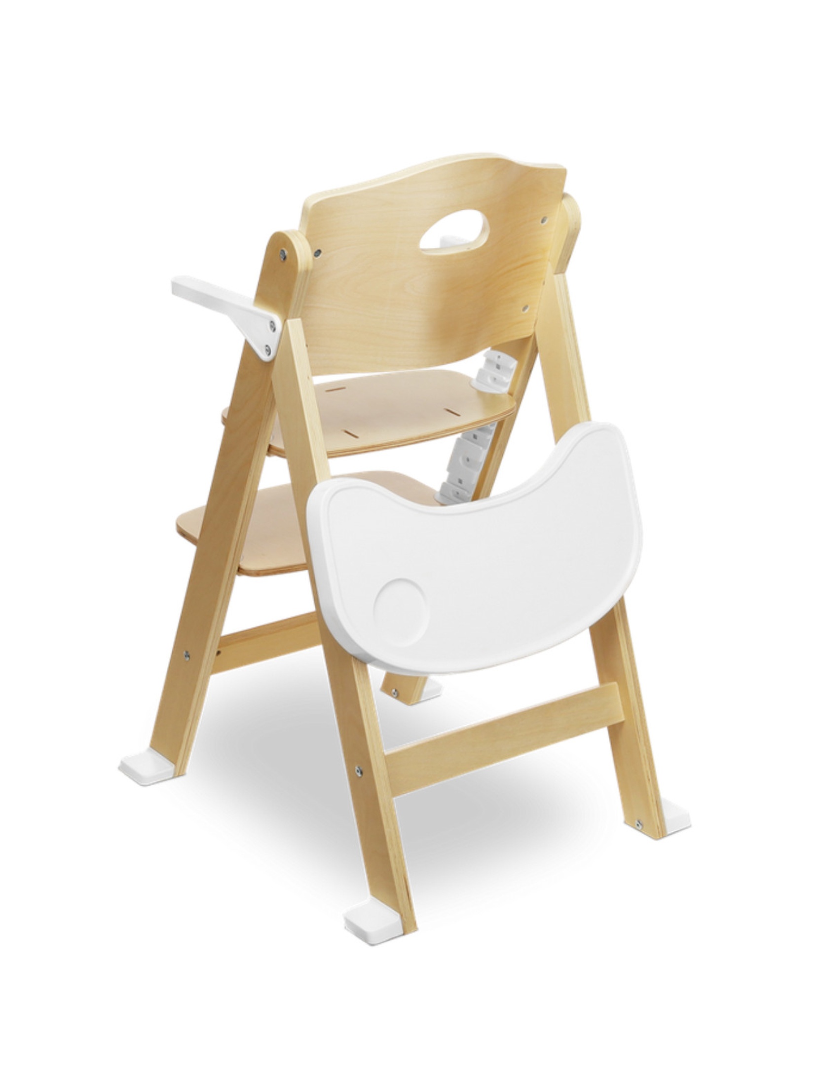 Lionelo Floris White Natural Krzesełko niemowlęce 97 x 47 x 8cm