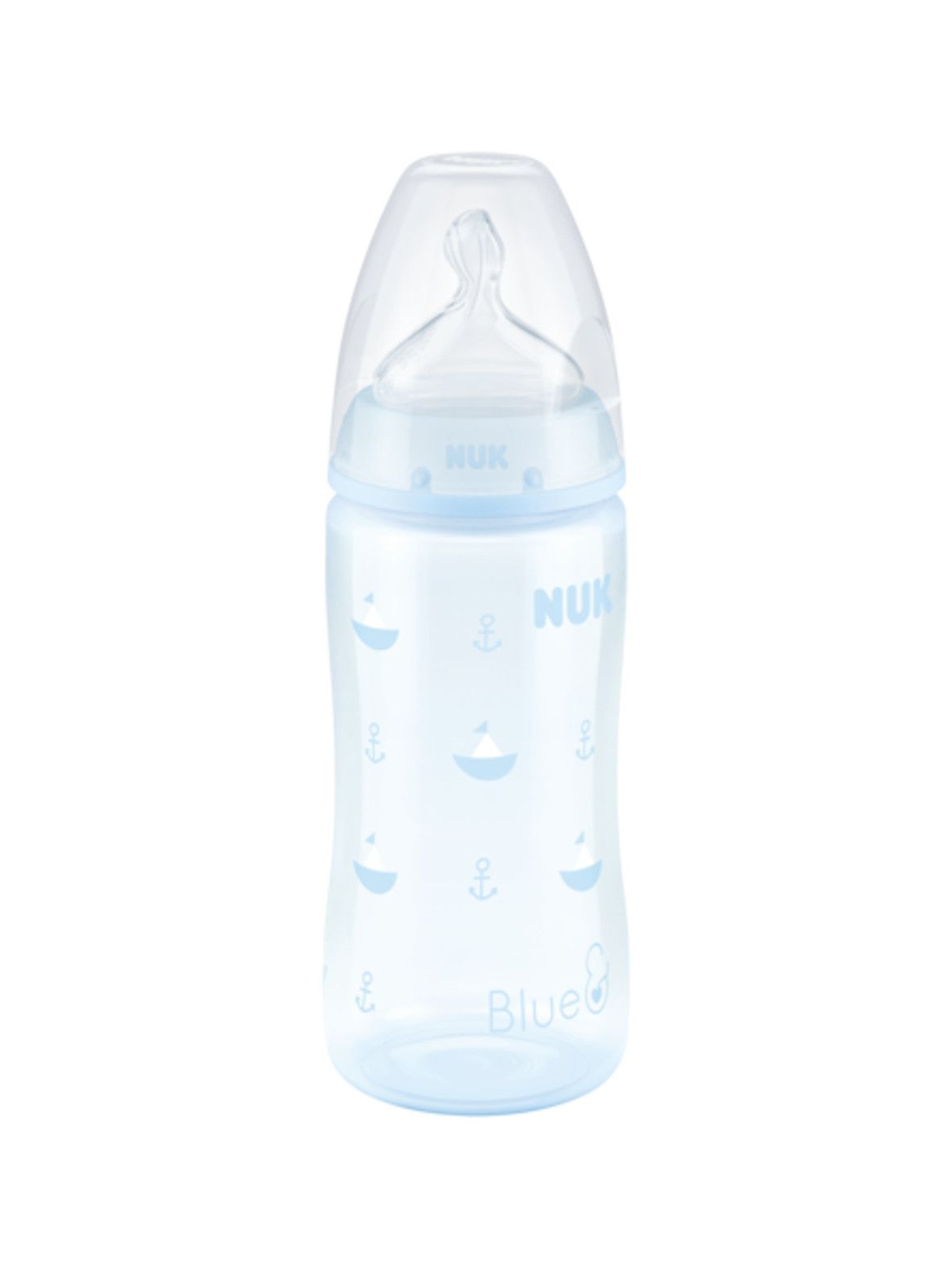 Butelka BABY BLUE 300 ml,6msc+ Nuk