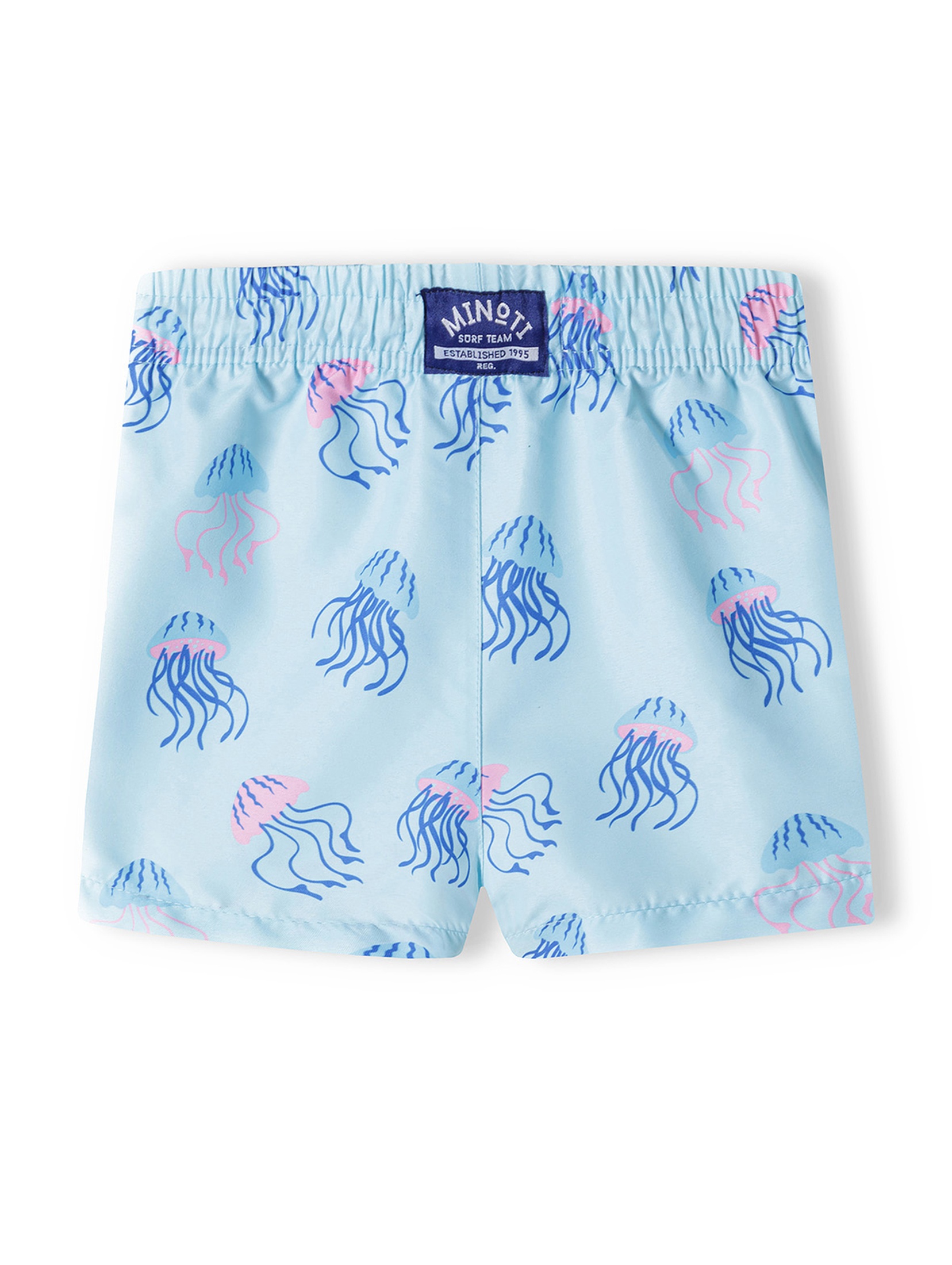 Kąpielówki w meduzy dla chłopca - niebieskie