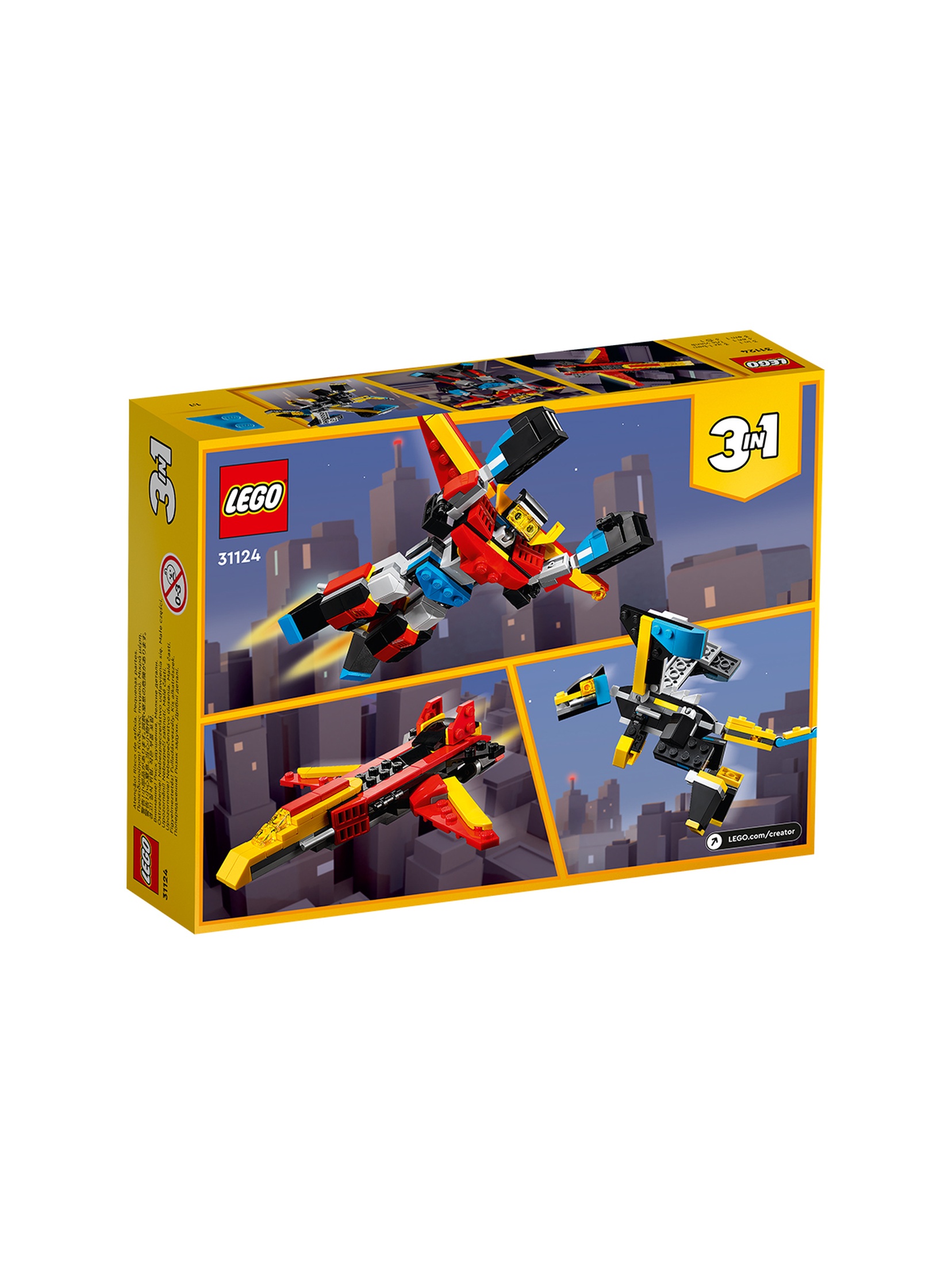 LEGO Creator - Super Robot 31124 - 159 elementów, wiek 6+