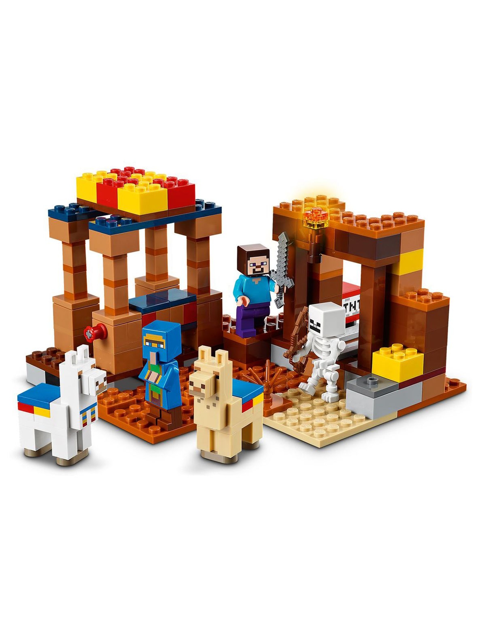 Lego Minecraft - Punkt handlowy - 201 el wiek 8+