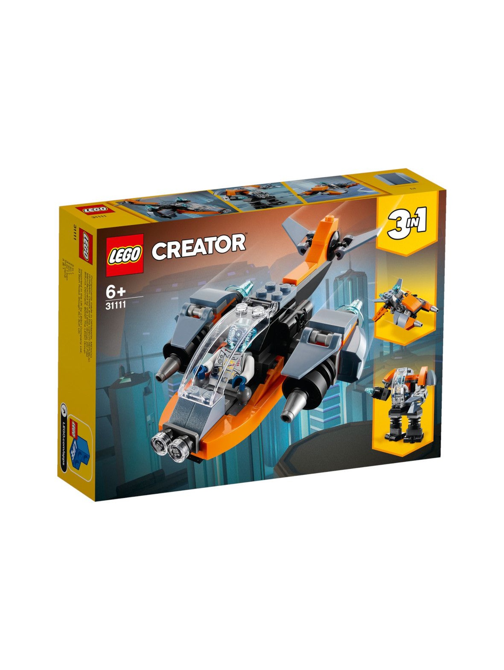 Klocki LEGO Creator - Cyberdron - 113 el