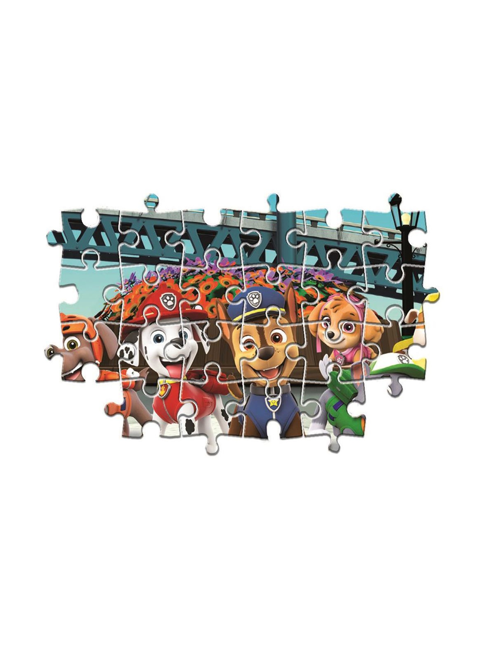 Puzzle Maxi Super Color Psi Patrol - 104 elementy wiek 4+