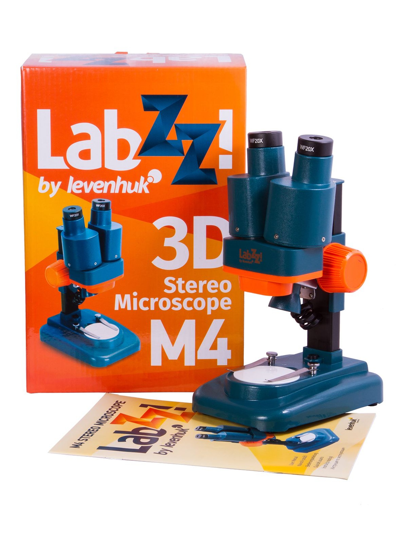 Mikroskop Levenhuk LabZZ M4 - zielony