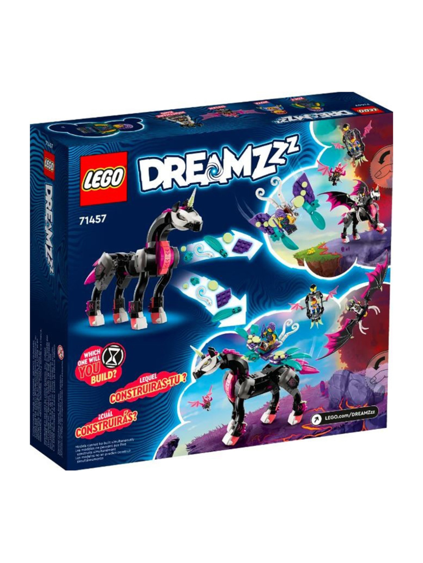 Klocki LEGO DREAMZzz 71457 Latający koń Pegasus - 482 elemnty, wiek 8 +