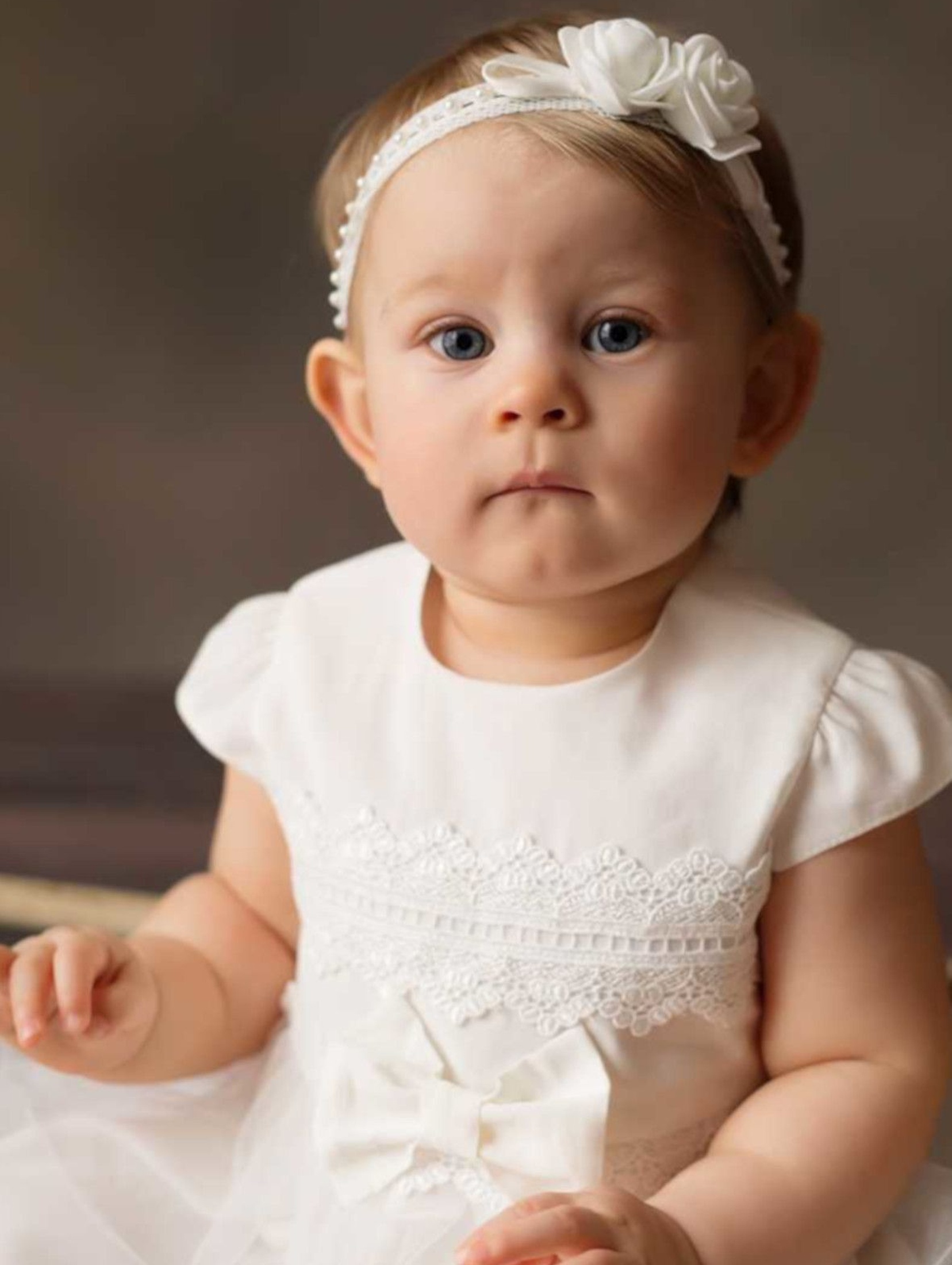 Sukienka niemowlęca do chrztu- Amanda