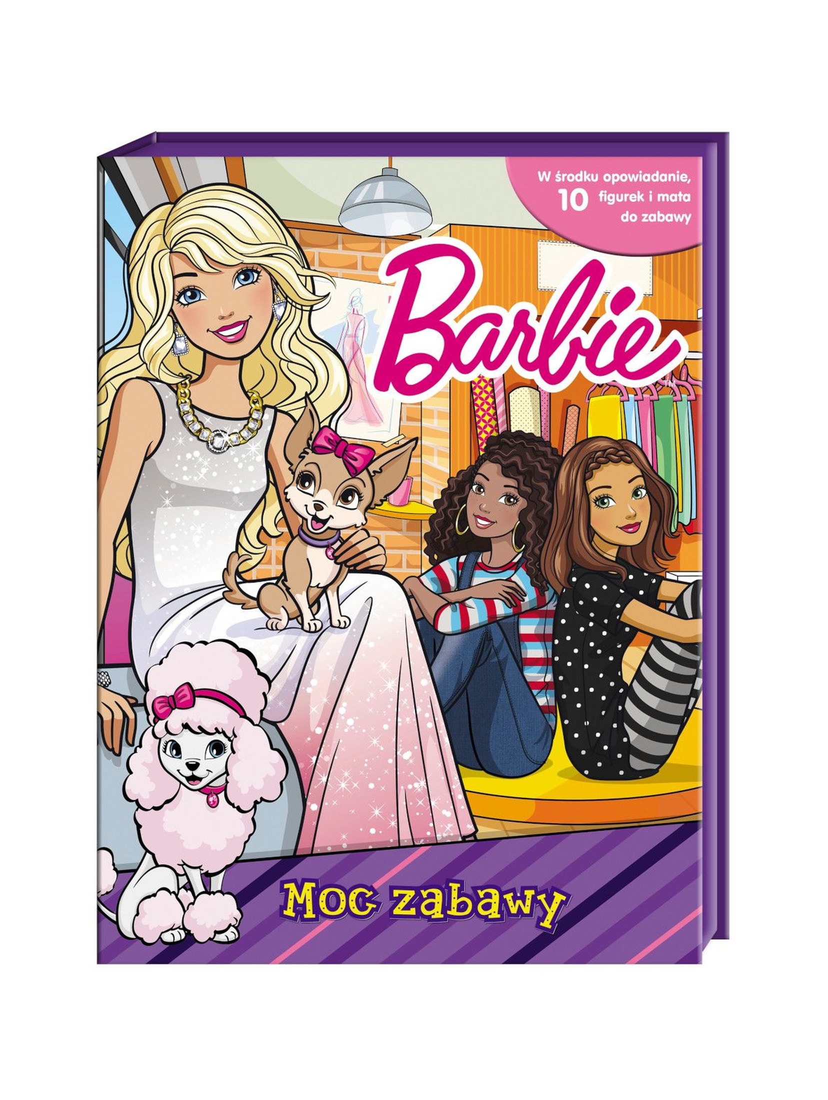 Książka dla dzieci "Barbie. Moc zabawy"