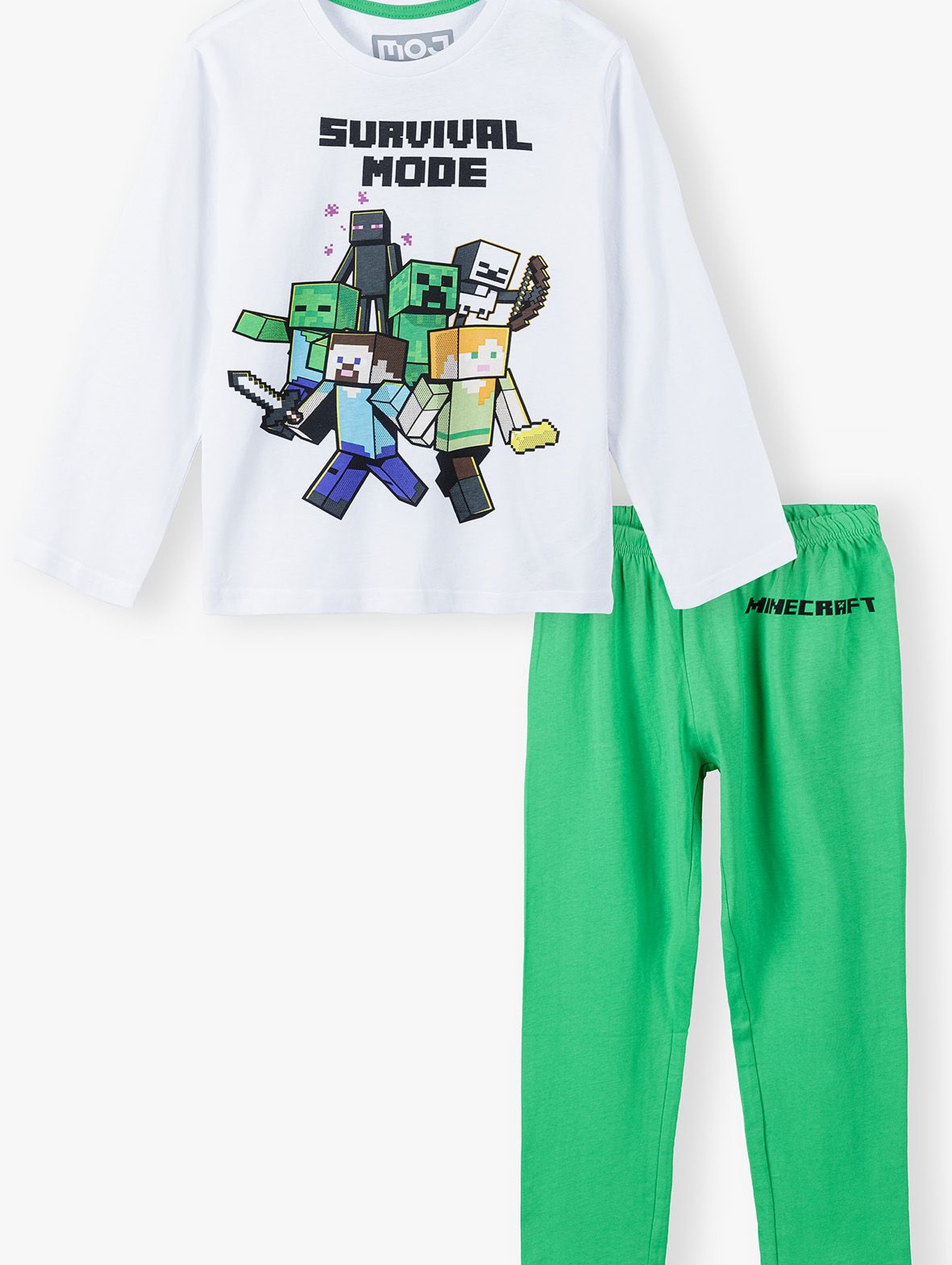 Piżama chłopięca bawełniana  Minecraft