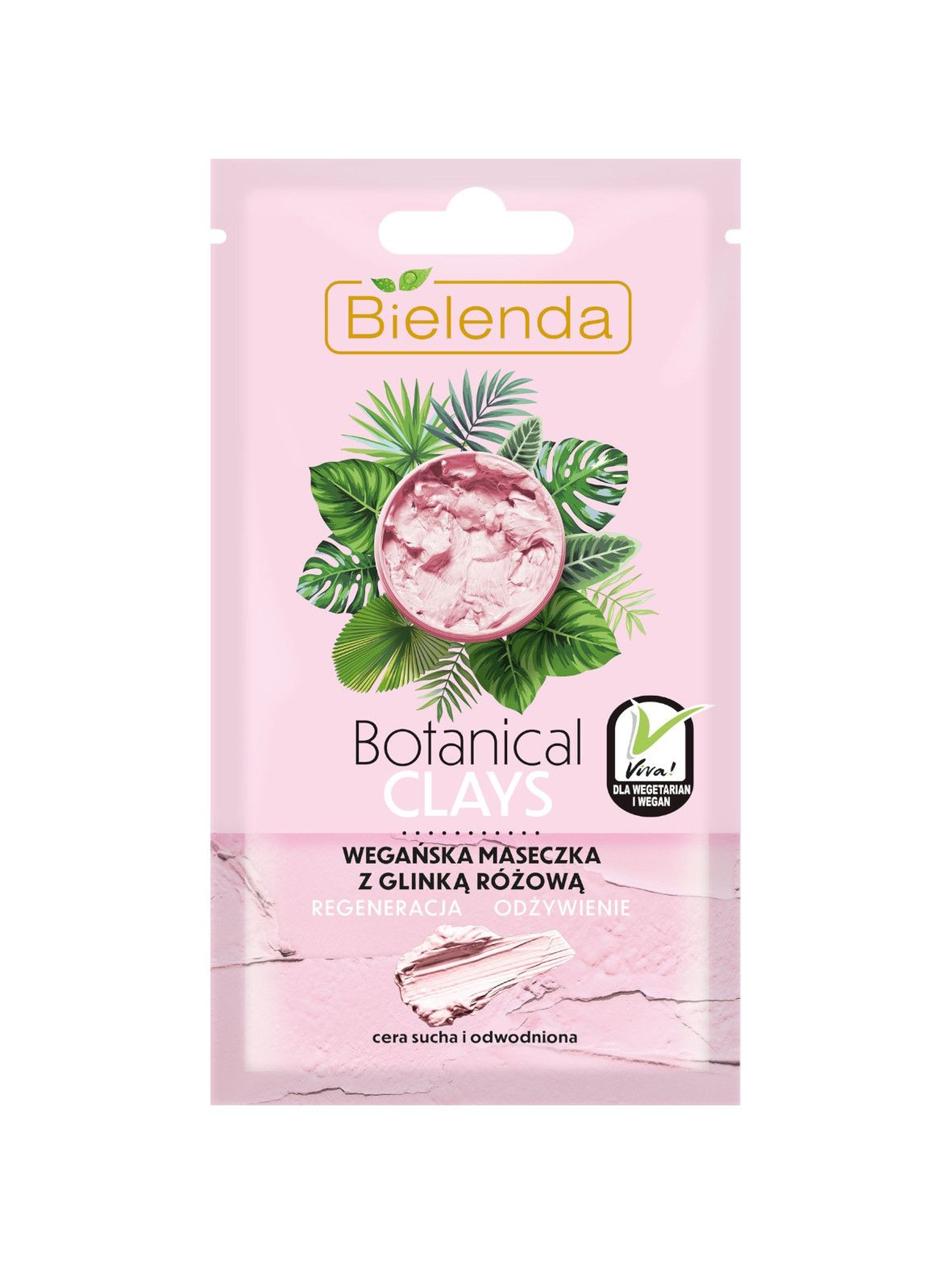 BOTANICAL CLAYS Wegańska maseczka z glinką różową - 8 g