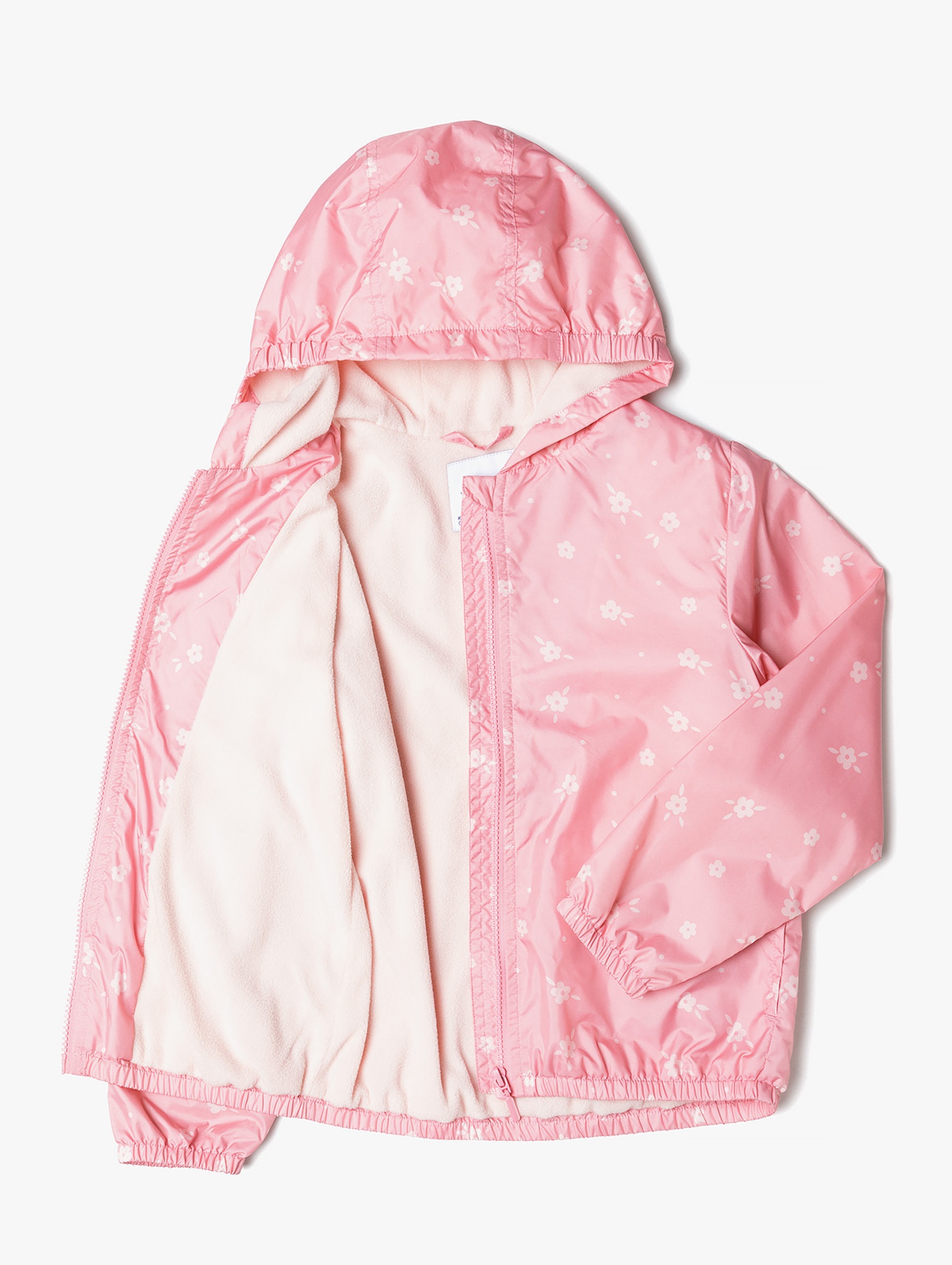 Różowa kurtka przejściowa dla dziewczynki