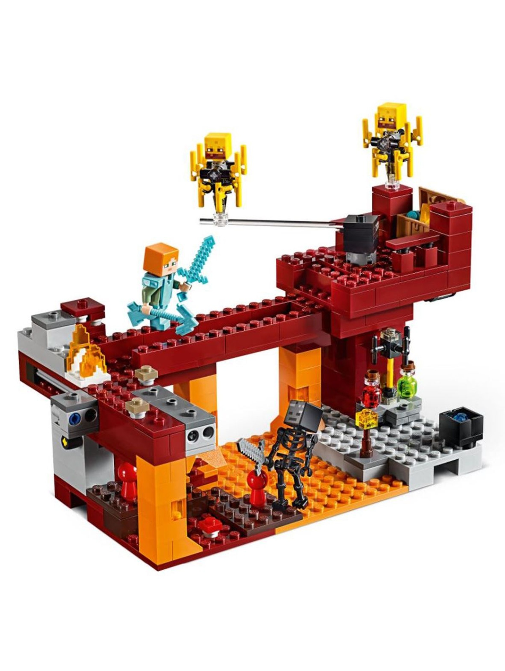 Lego Minecraft - Most Płomyków - 372 el wiek 8+