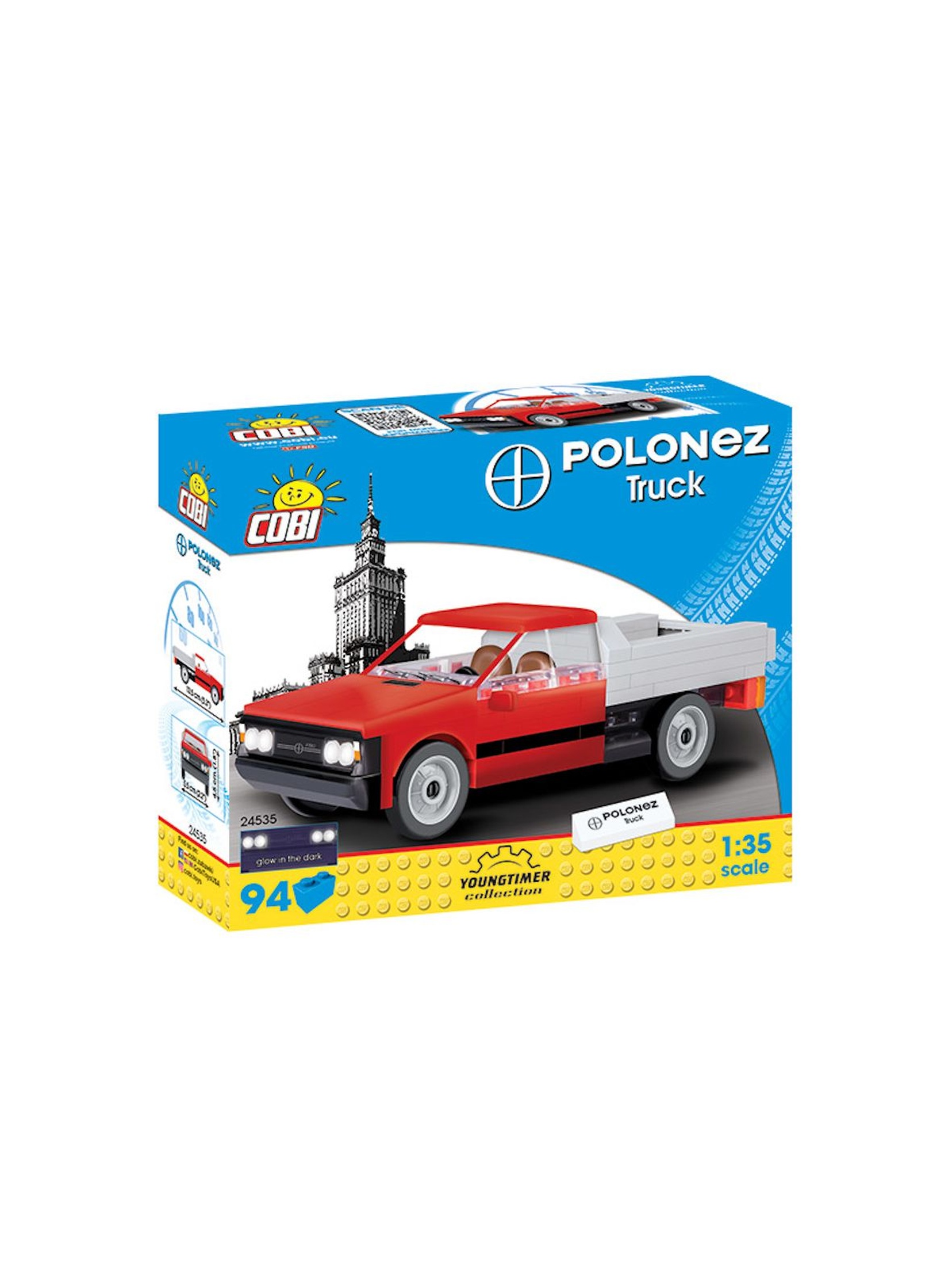 Klocki Cobi Cars FSO Polonez Truck 1,6 - 94el