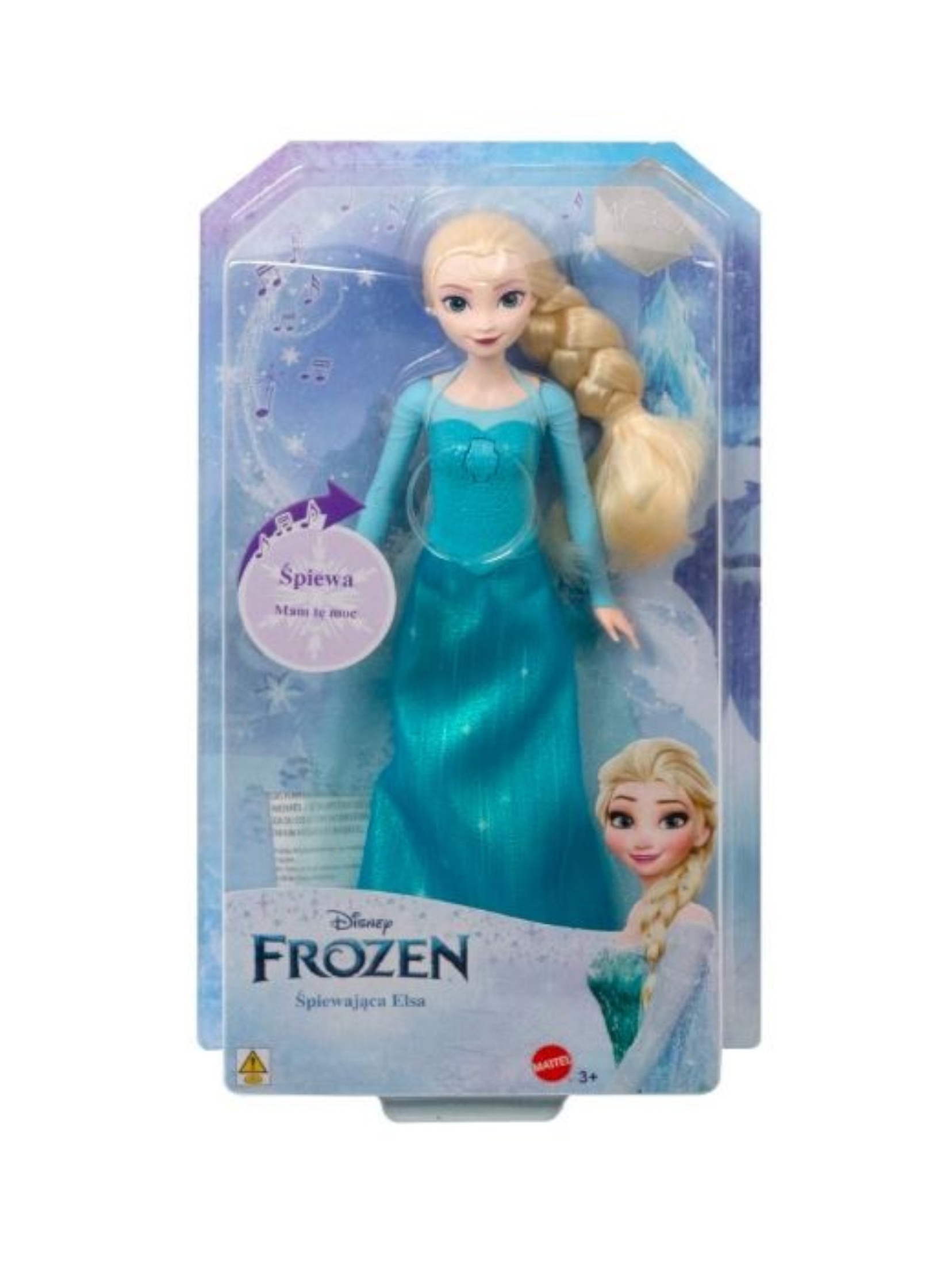 Disney Śpiewająca Elsa Lalka Polska wersja