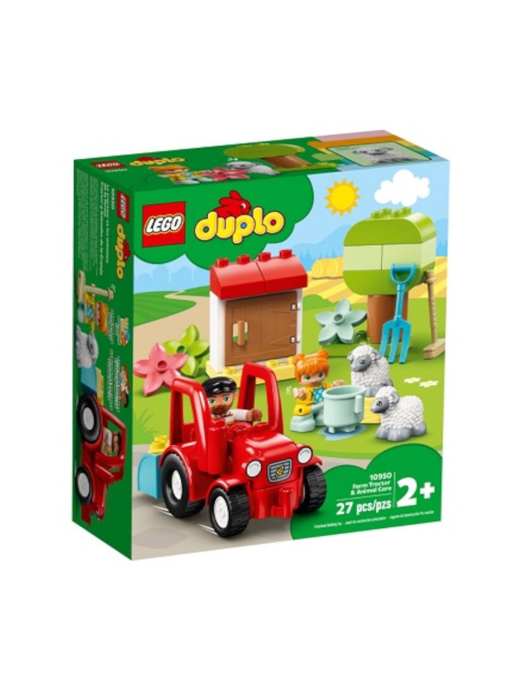 Lego DUPLO - Traktor i zwierzęta gospodarskie -  27 el wiek 2+