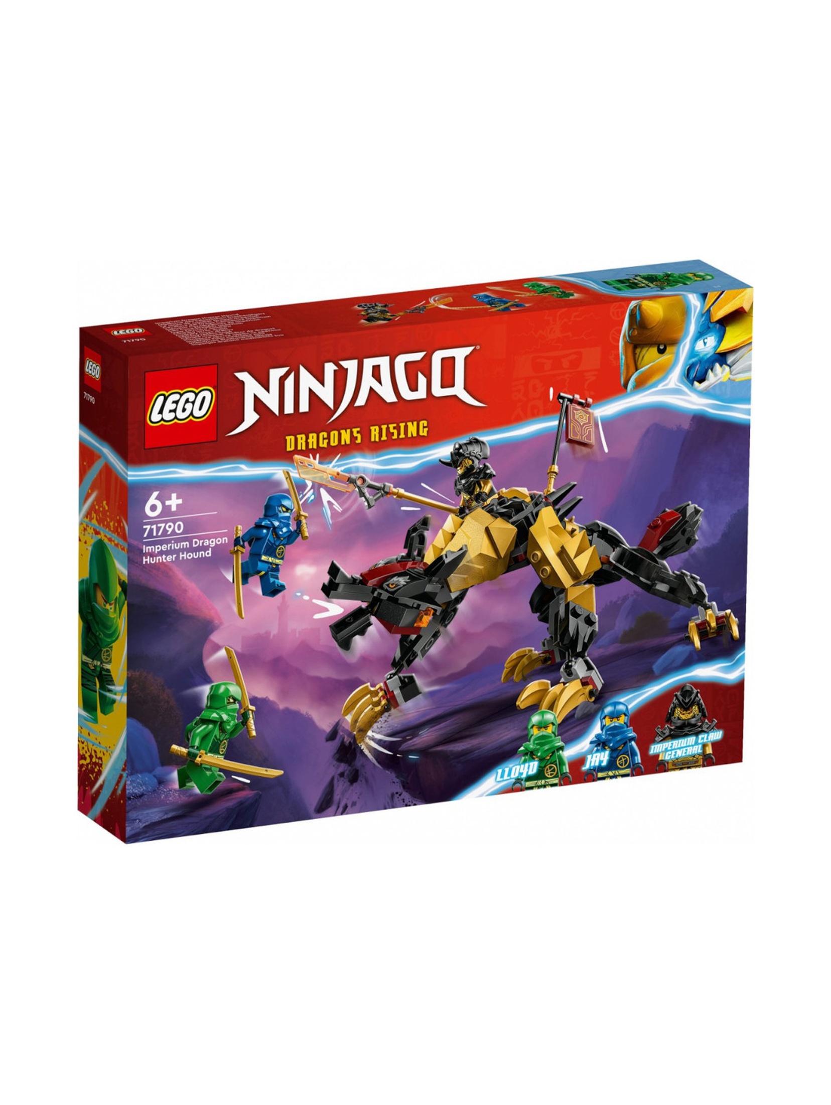 Klocki LEGO Ninjago 71790 Ogar Łowców Smoków - 198 elementów, wiek 6 +