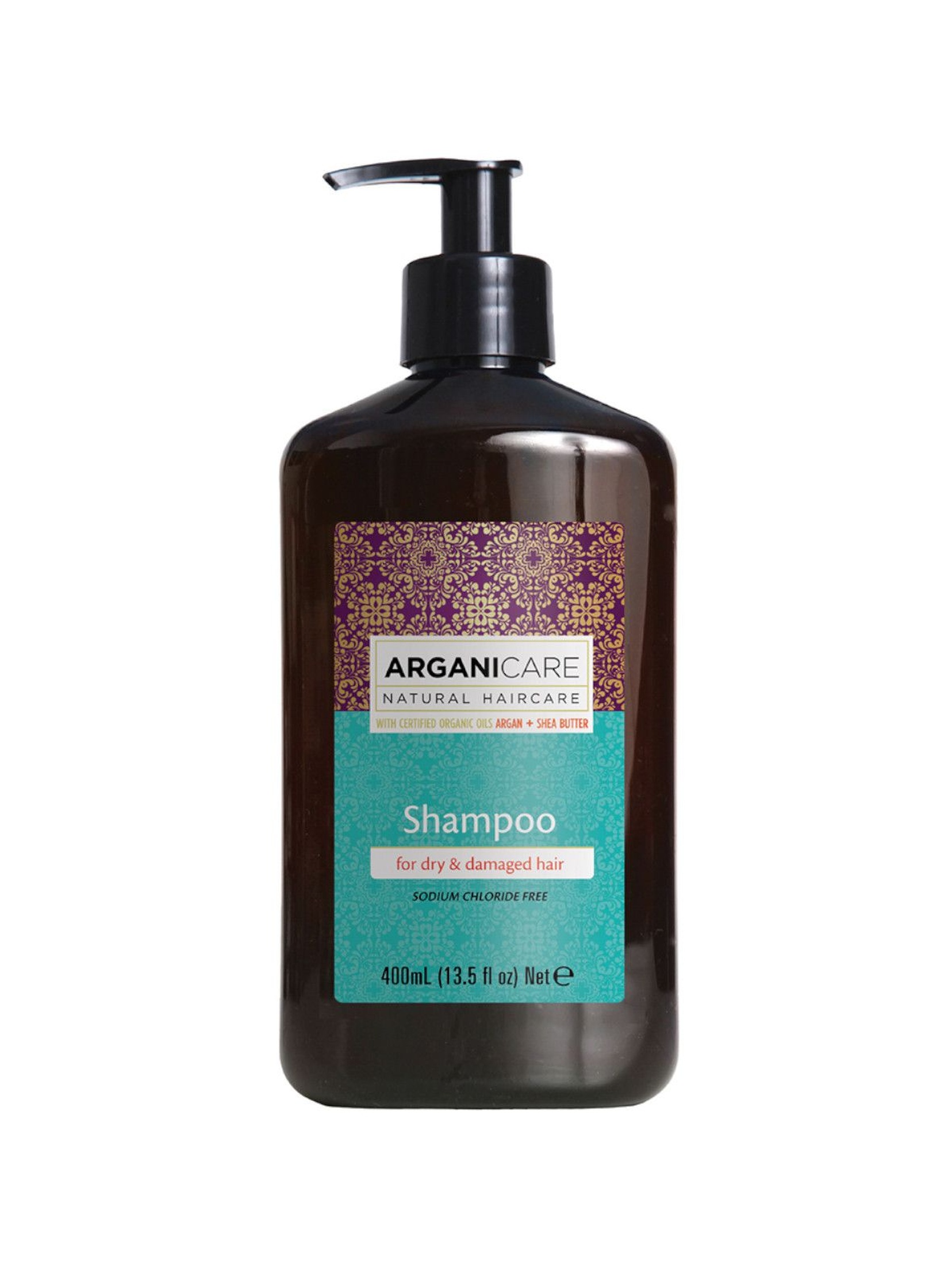 ARGANICARE NATURAL HAIRCARE Shea Butter Shampoo szampon do suchych i zniszczonych włosów  - 400 ml
