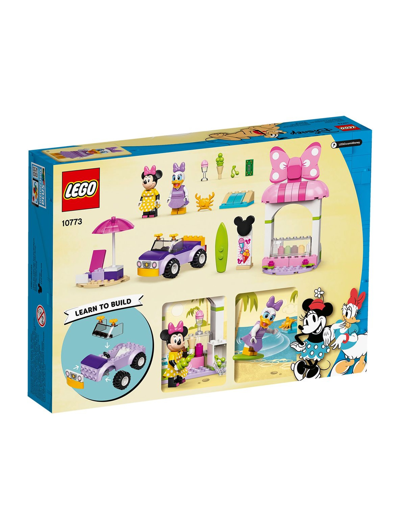 LEGO® ǀ Disney Mickey and Friends Sklep z lodami Myszki Minnie - 100 elementów wiek 4 +