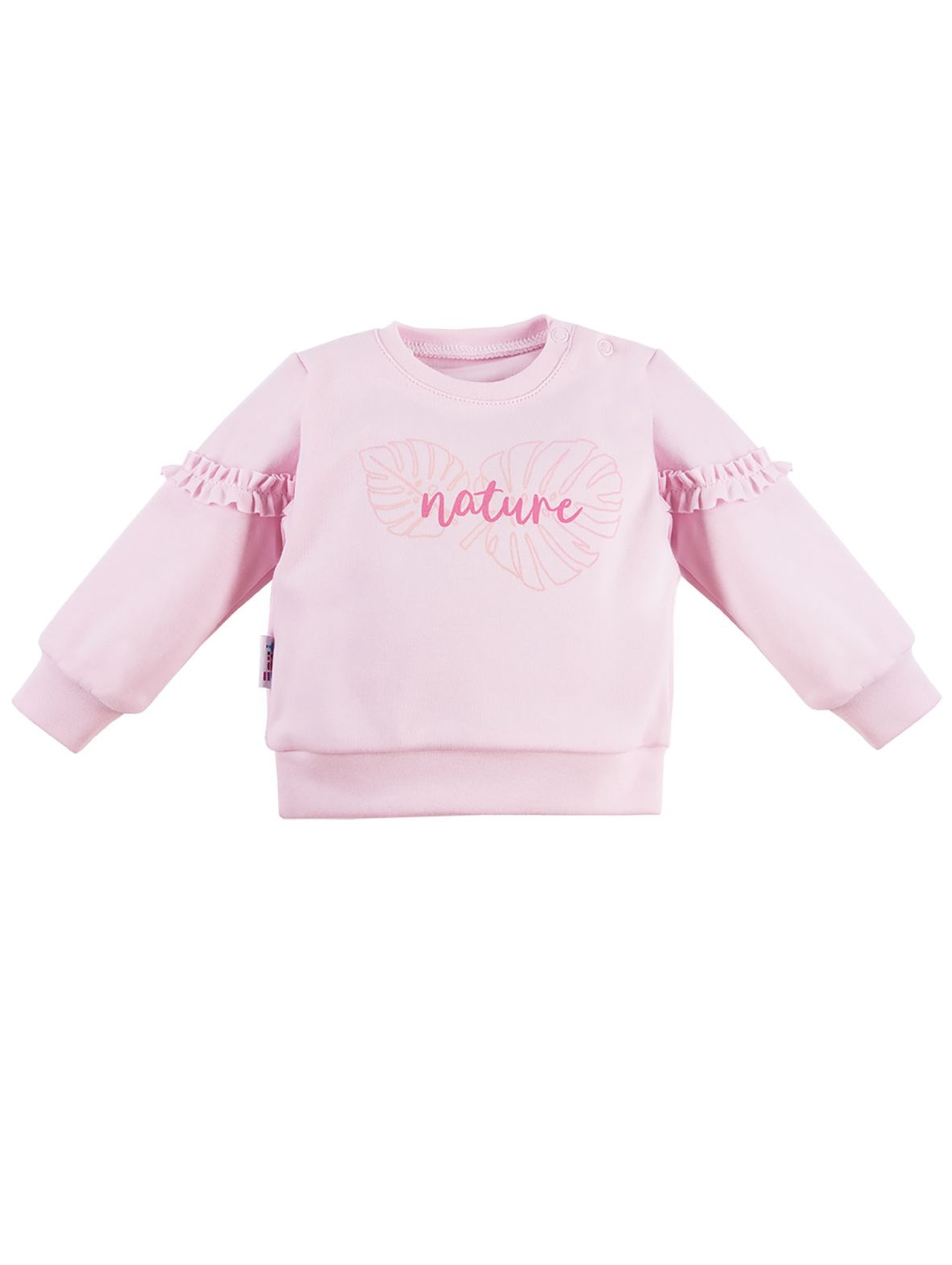 Bluza dziewczęca NATURE różowa