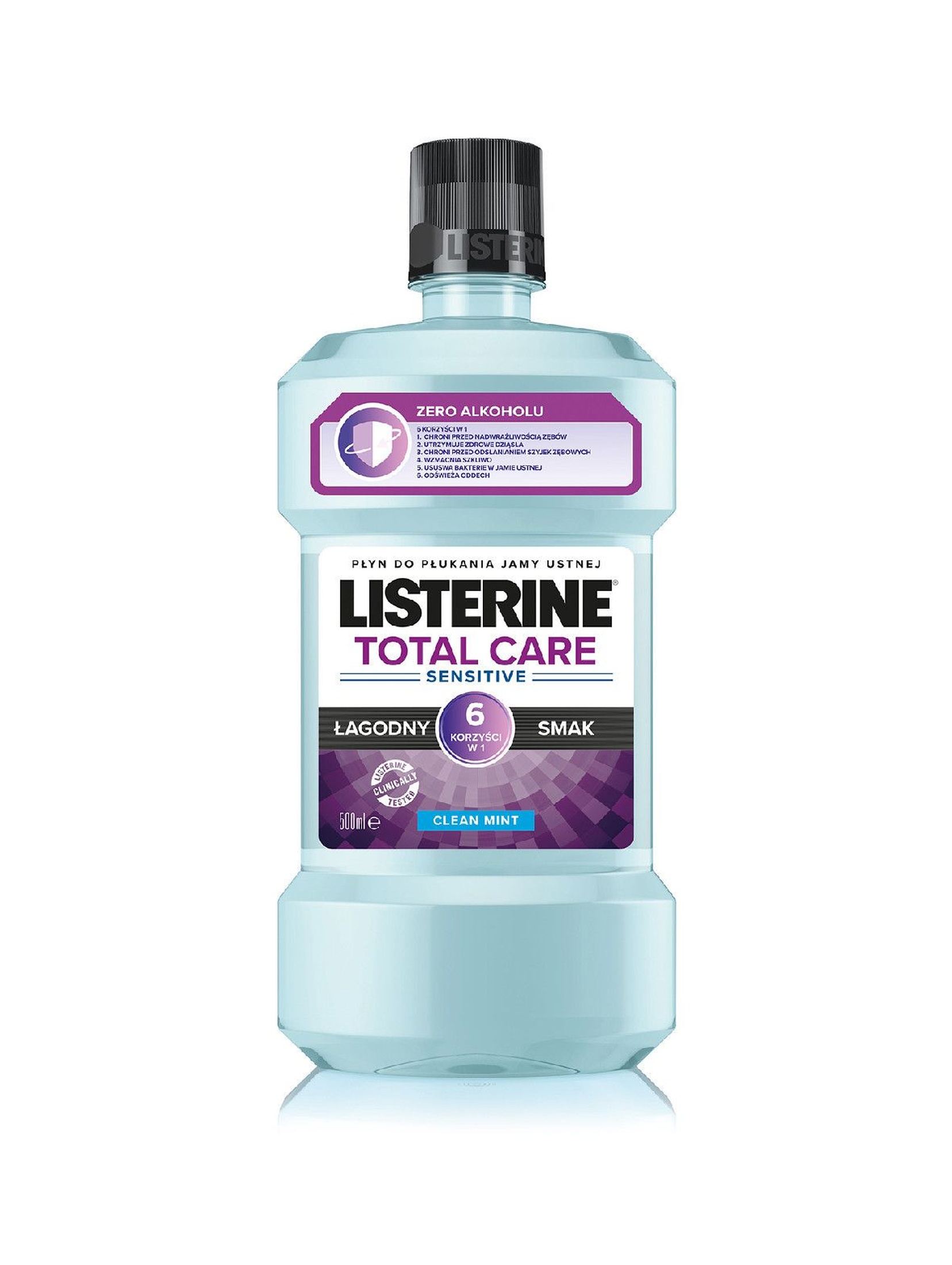 Płyn do higieny jamy ustnej Listerine Total Care Sensitive - 500 ml