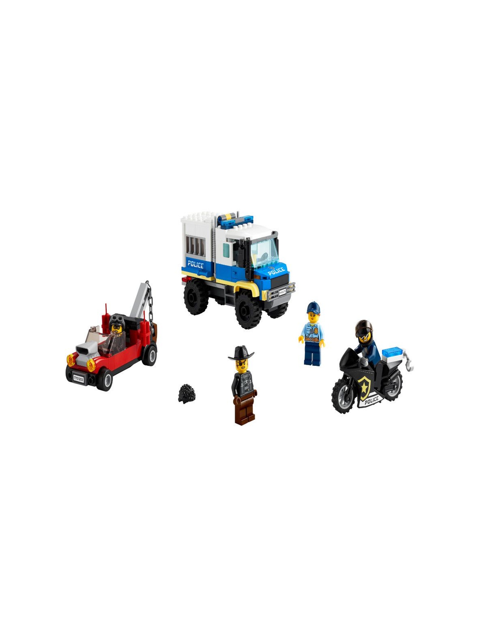 LEGO City - Policyjny konwój więzienny - 244 el