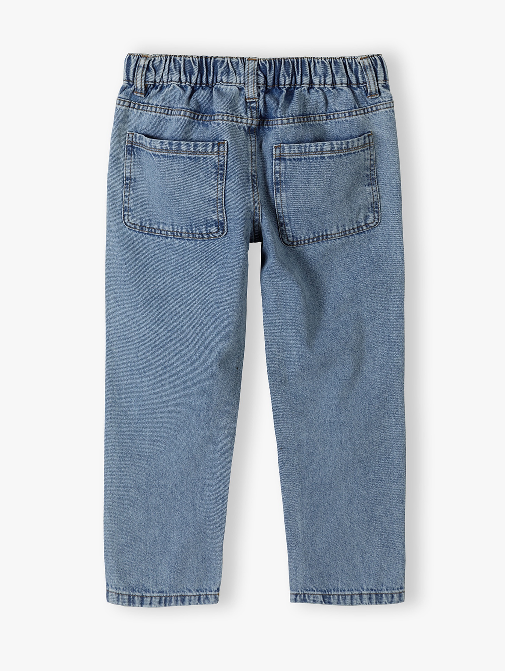 Spodnie jeansowe niebieskie - Wide Leg - Lincoln&Sharks