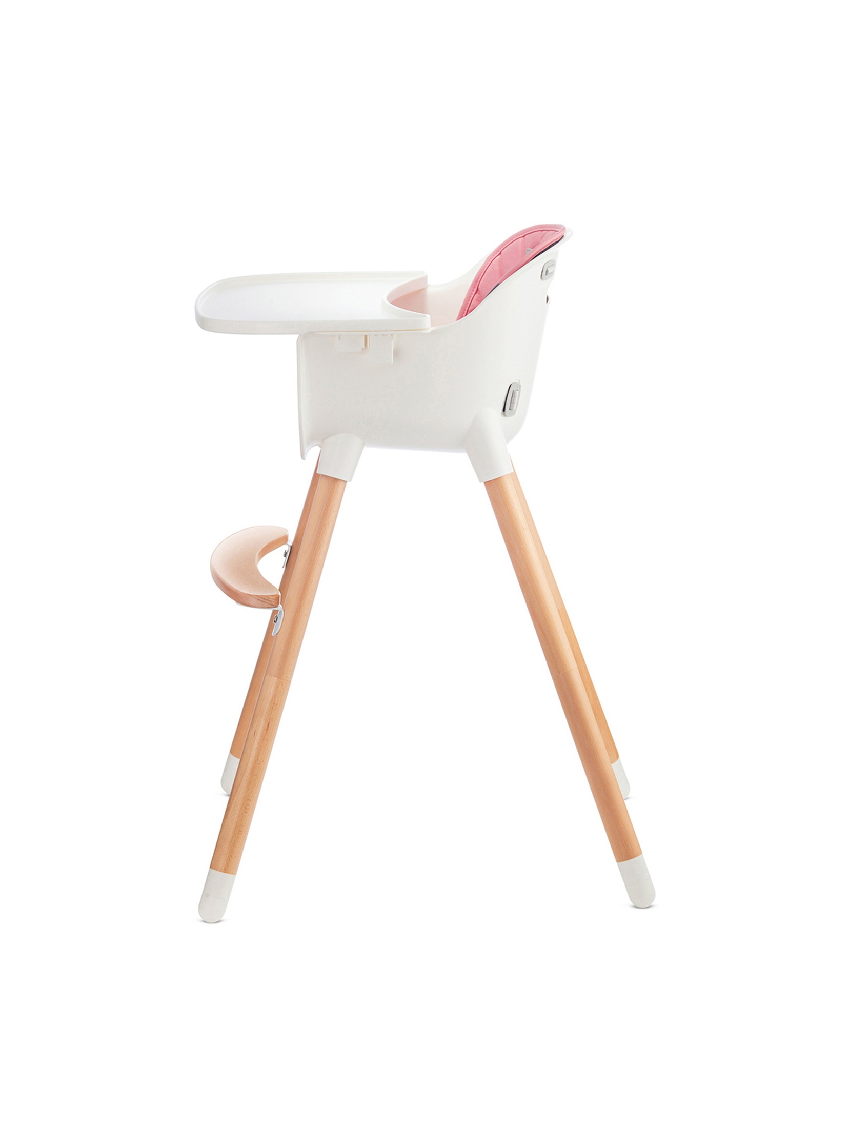 Krzesełko do karmienia Sienna Kindekraft - różowe