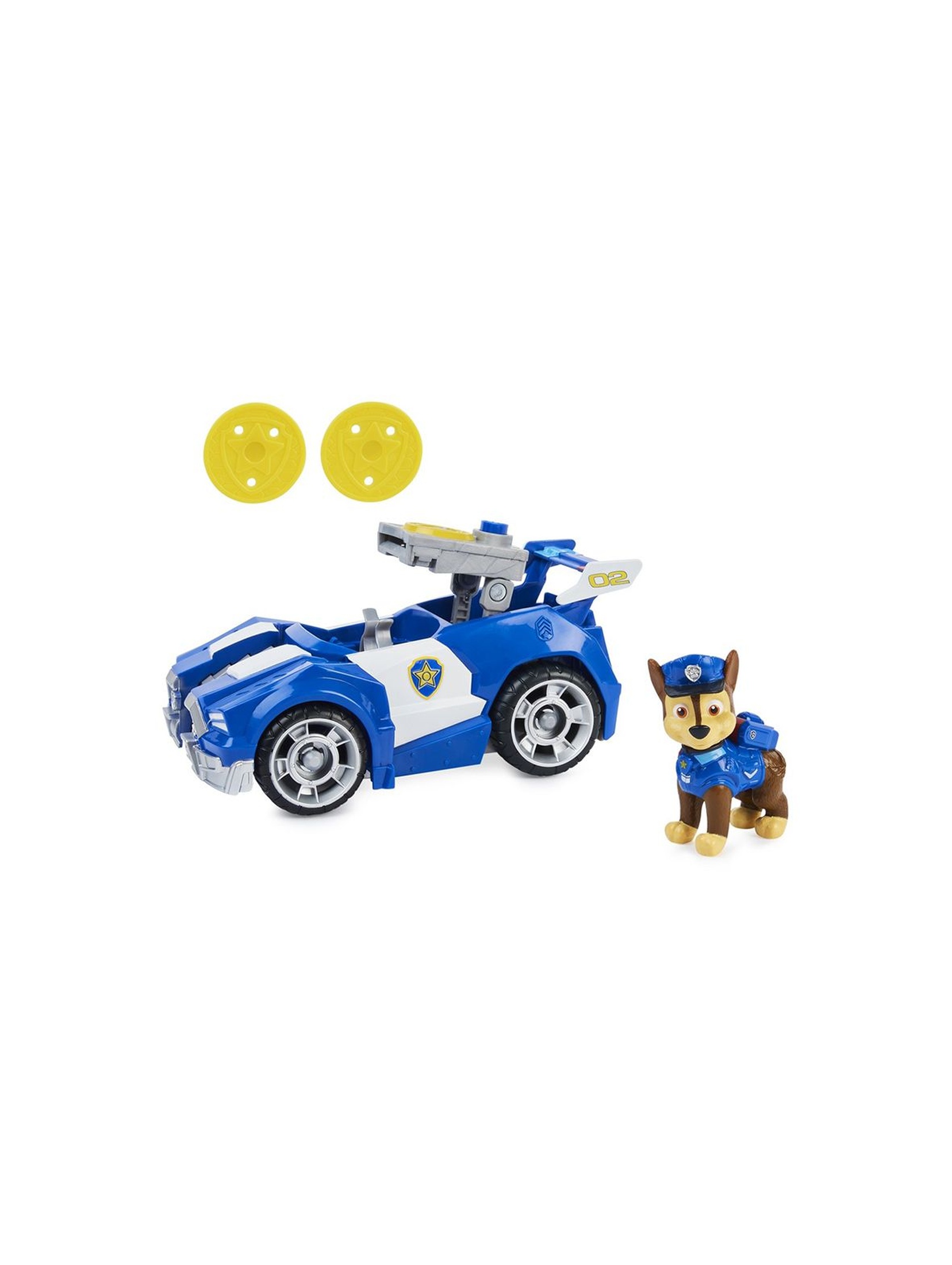 Psi Patrol figurka Chase + pojazd 3+